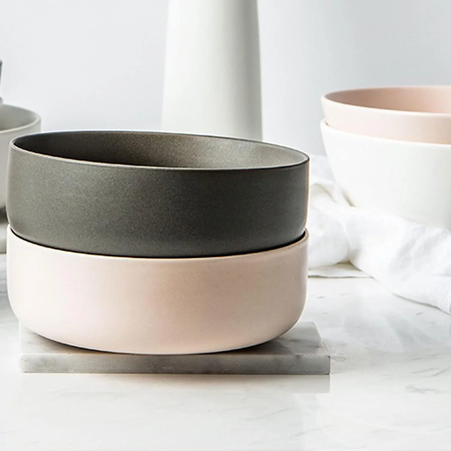 COKYIS کاسه برای ظروف آشپزخانه ست کاسه نودل خلاقانه کاسه برنج سرامیکی خانگی کاسه جو دوسر کاسه دسر کاسه سرامیکی (رنگ: صورتی) COKYIS کاسه برای ظروف آشپزخانه ست کاسه نودل خلاقانه کاسه برنج سرامیکی خانگی کاسه جو دوسر کاسه دسر کاسه سرامیکی (رنگ: صورتی)