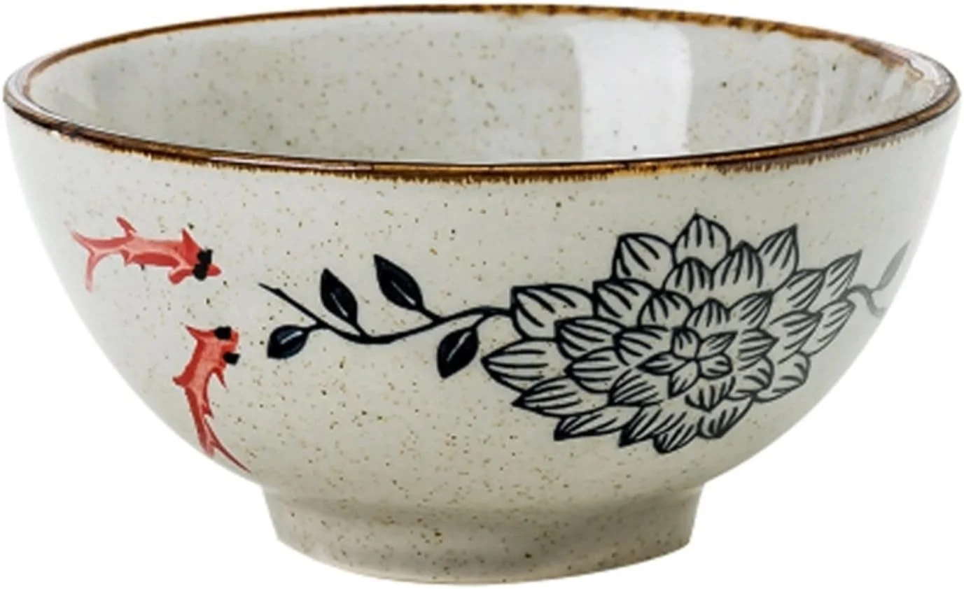 کاسه های آشپزخانه COKYIS، کاسه فرنی سرامیکی رترو، کاسه خلاقانه، کاسه دسر، کاسه کوچک، کاسه صبحانه، کاسه میوه، کاسه برنج مناسب منزل