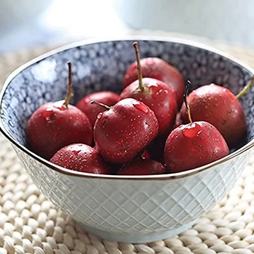 کاسه های چینی COKYIS برای آشپزخانه، مناسب دسر، بستنی، فرنی، سوپ، میان وعده و کنترل حجم، اندازه: 12.8 * 5.8