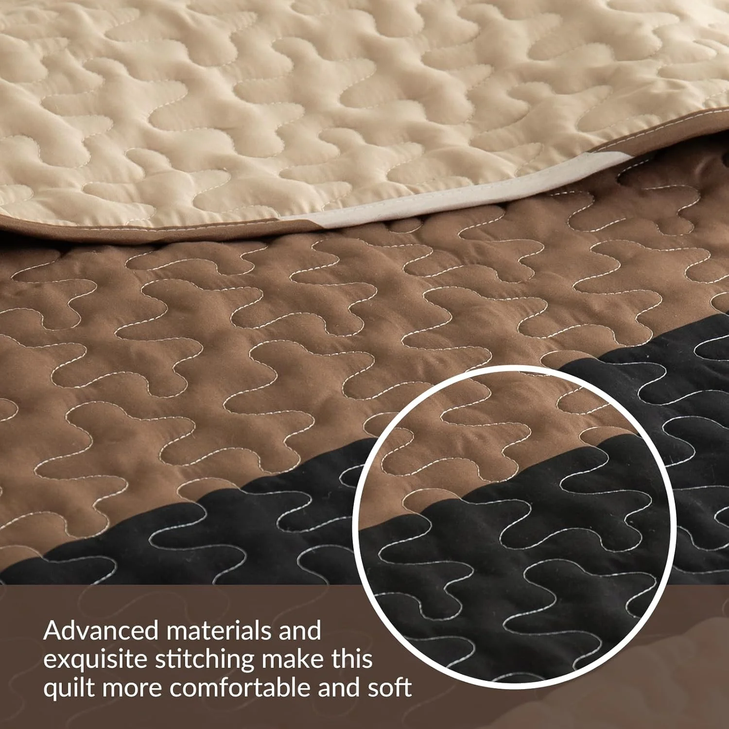 ست لحاف کامل سایز کوئین Whale Flotilla - لحاف شتری دو رو سایز کوئین با 2 روبالشتی، روتختی راه راه بوهو سبک وزن مناسب برای تمام فصول ست لحاف کامل سایز کوئین Whale Flotilla - لحاف شتری دو رو سایز کوئین با 2 روبالشتی، روتختی راه راه بوهو سبک وزن مناسب برای تمام فصول