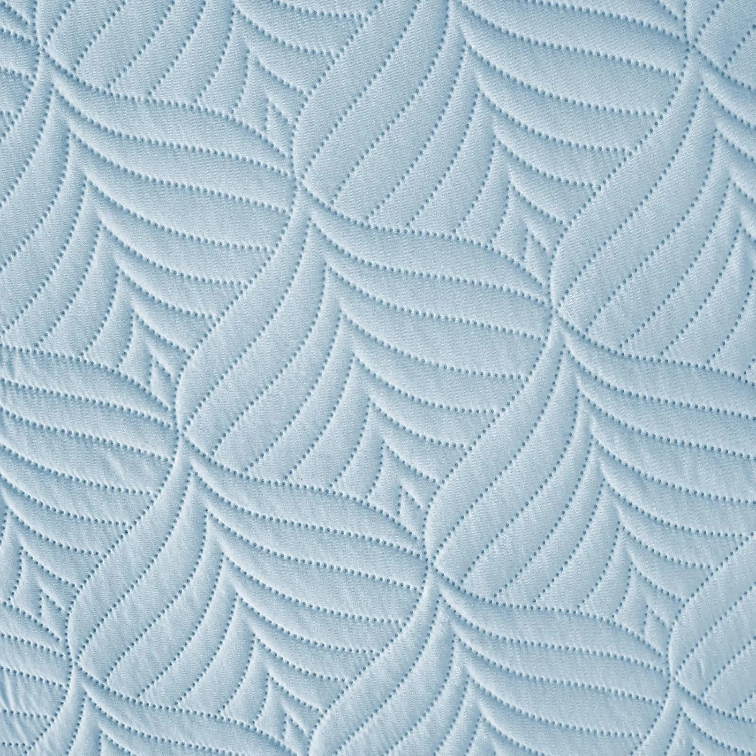 ست لحاف سه تکه طرح نهنگ، سایز کوئین، نرم و سبک، مدرن و هندسی، مناسب تمام فصول، آبی روشن