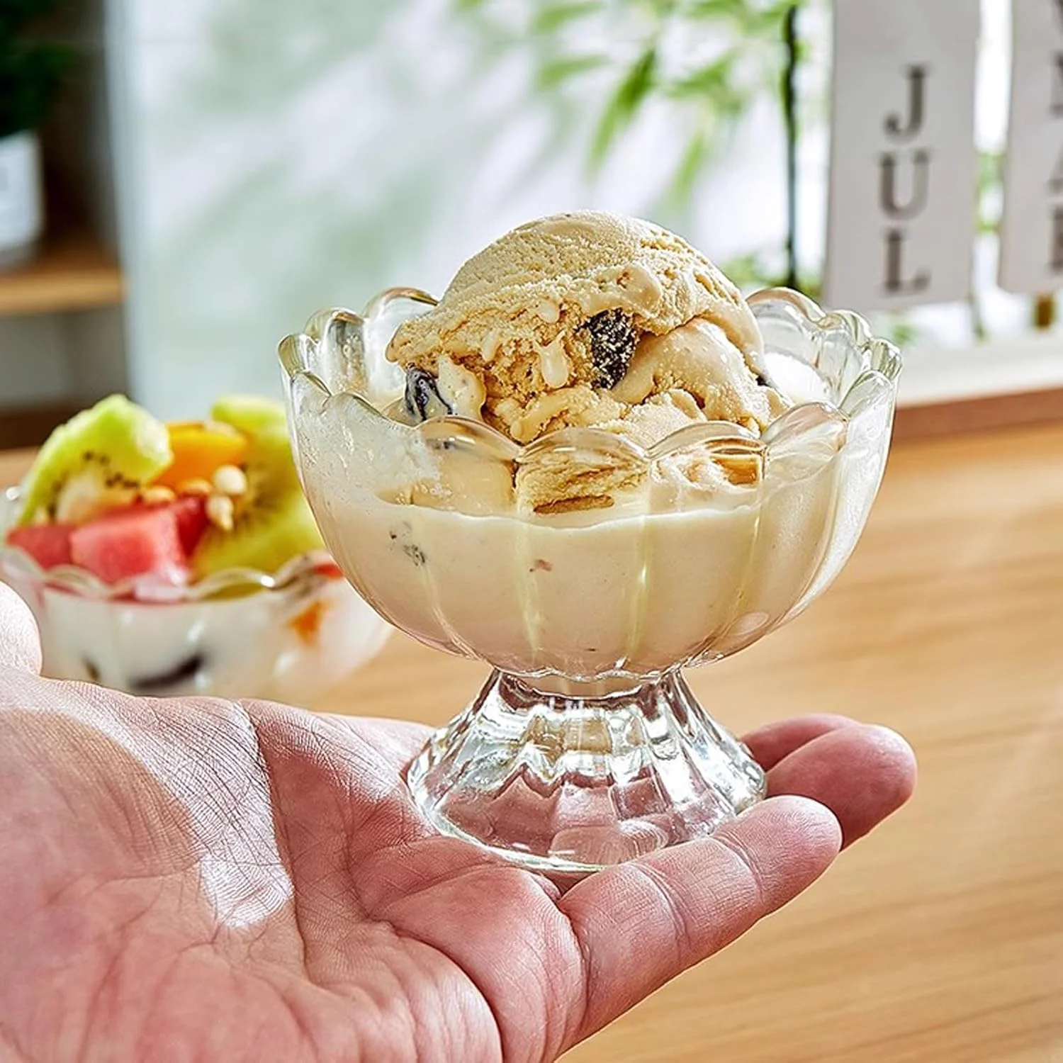 کاسه دسر شیشه ای قدیمی CHPINDAM، ست 3 تایی فنجان بستنی، کاسه دسر 150 میلی لیتری، برای بستنی، میوه، پودینگ، تنقلات کوچک، چاشنی کاسه دسر شیشه ای قدیمی CHPINDAM، ست 3 تایی فنجان بستنی، کاسه دسر 150 میلی لیتری، برای بستنی، میوه، پودینگ، تنقلات کوچک، چاشنی
