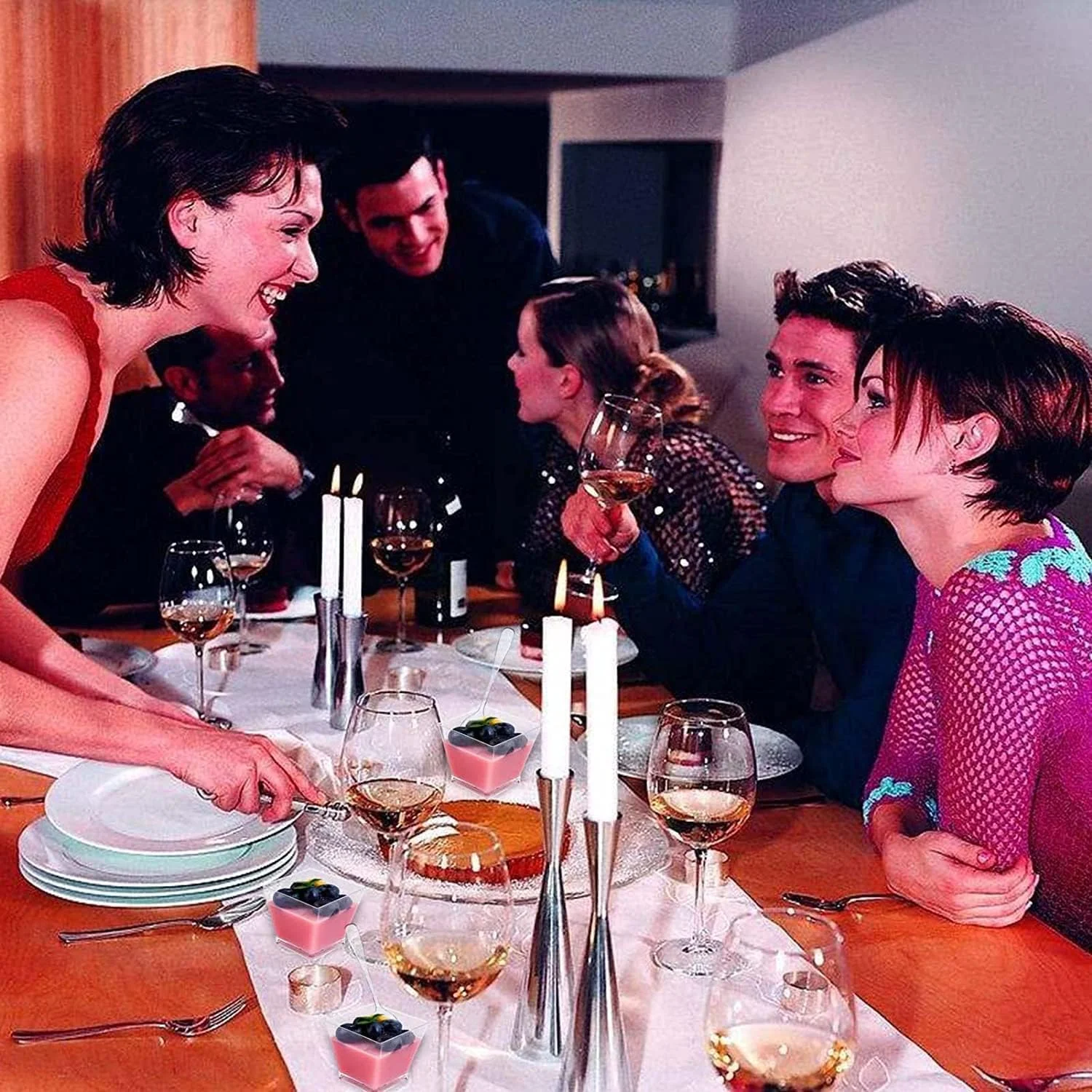 ظروف دسر مینی ChicAbode، 50 عدد ظرف دسر پلاستیکی 60 میلی لیتری، گلدان های دسر کوچک شفاف ذوزنقه ای، کاسه سرو قابل استفاده مجدد برای دسر پودینگ چیزکیک موس بستنی مهمانی آب نبات ظروف دسر مینی ChicAbode، 50 عدد ظرف دسر پلاستیکی 60 میلی لیتری، گلدان های دسر کوچک شفاف ذوزنقه ای، کاسه سرو قابل استفاده مجدد برای دسر پودینگ چیزکیک موس بستنی مهمانی آب نبات