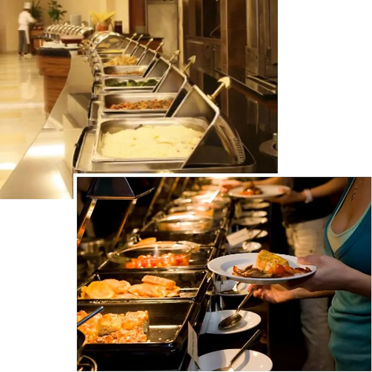 ظرف گرم نگهدارنده غذا 9 و 13 لیتری، گرم کننده برقی غذا برای مهمانی ها و بوفه ها، گرمکن بوفه استیل ضد زنگ با درب شیشه ای برای گرم نگه داشتن غذا ظرف گرم نگهدارنده غذا 9 و 13 لیتری، گرم کننده برقی غذا برای مهمانی ها و بوفه ها، گرمکن بوفه استیل ضد زنگ با درب شیشه ای برای گرم نگه داشتن غذا
