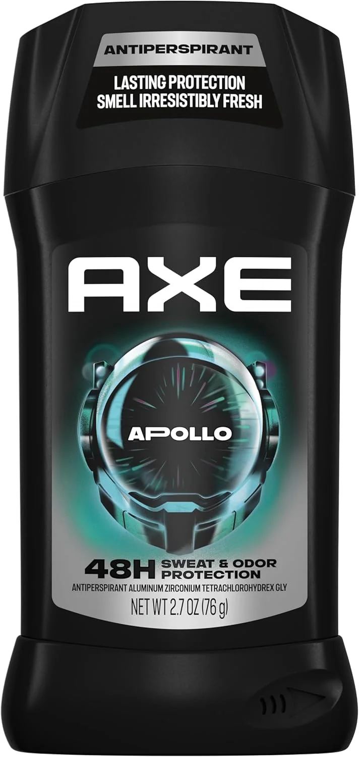 AXE Antiperspirant Deodorant Stick 48 Hour Sweat And Odor Protection For Long Lasting Freshness, Apollo Sage And Cedarwood Men's Deodorant 2.7oz