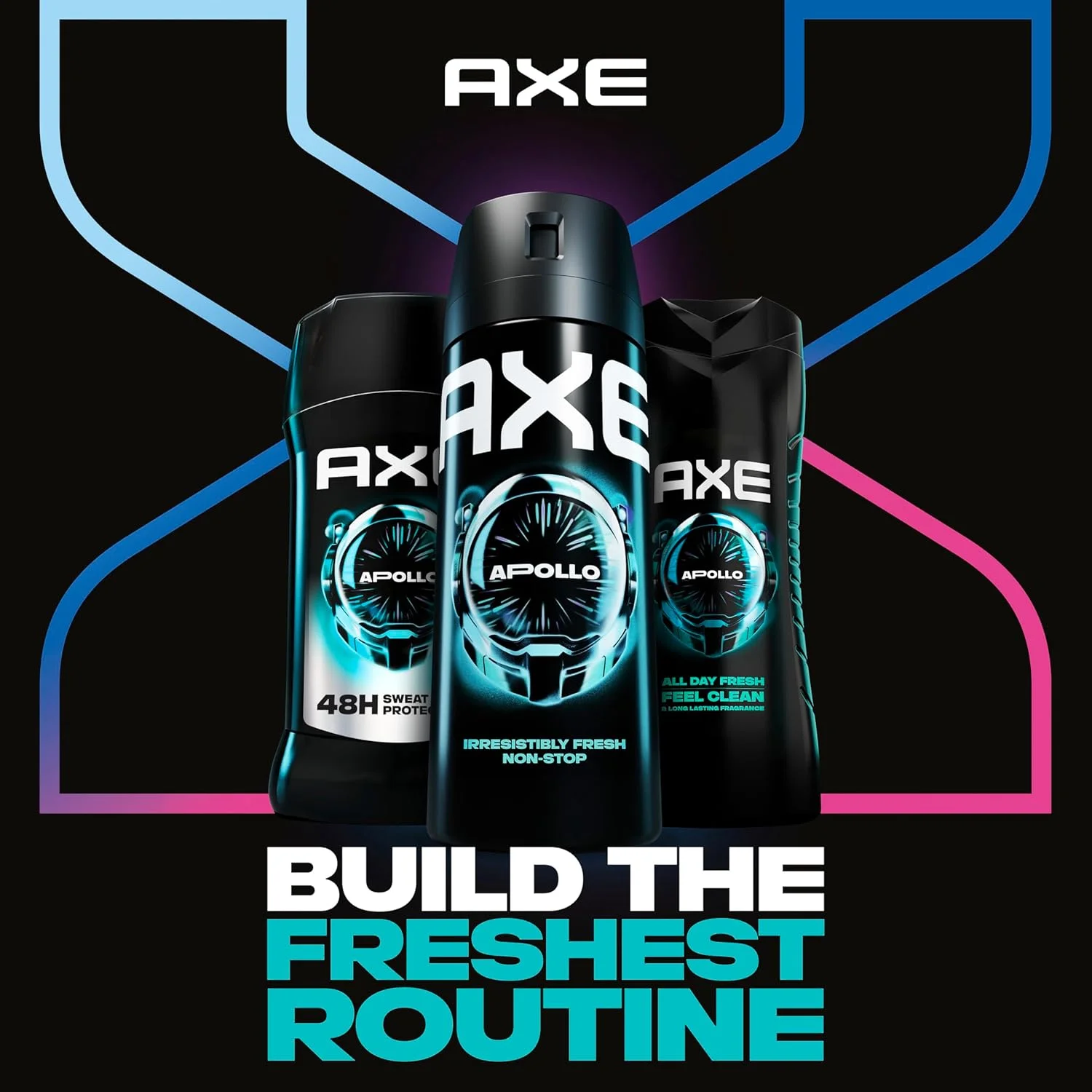 AXE Antiperspirant Deodorant Stick 48 Hour Sweat And Odor Protection For Long Lasting Freshness, Apollo Sage And Cedarwood Men's Deodorant 2.7oz AXE Antiperspirant Deodorant Stick 48 Hour Sweat And Odor Protection For Long Lasting Freshness, Apollo Sage And Cedarwood Men's Deodorant 2.7oz