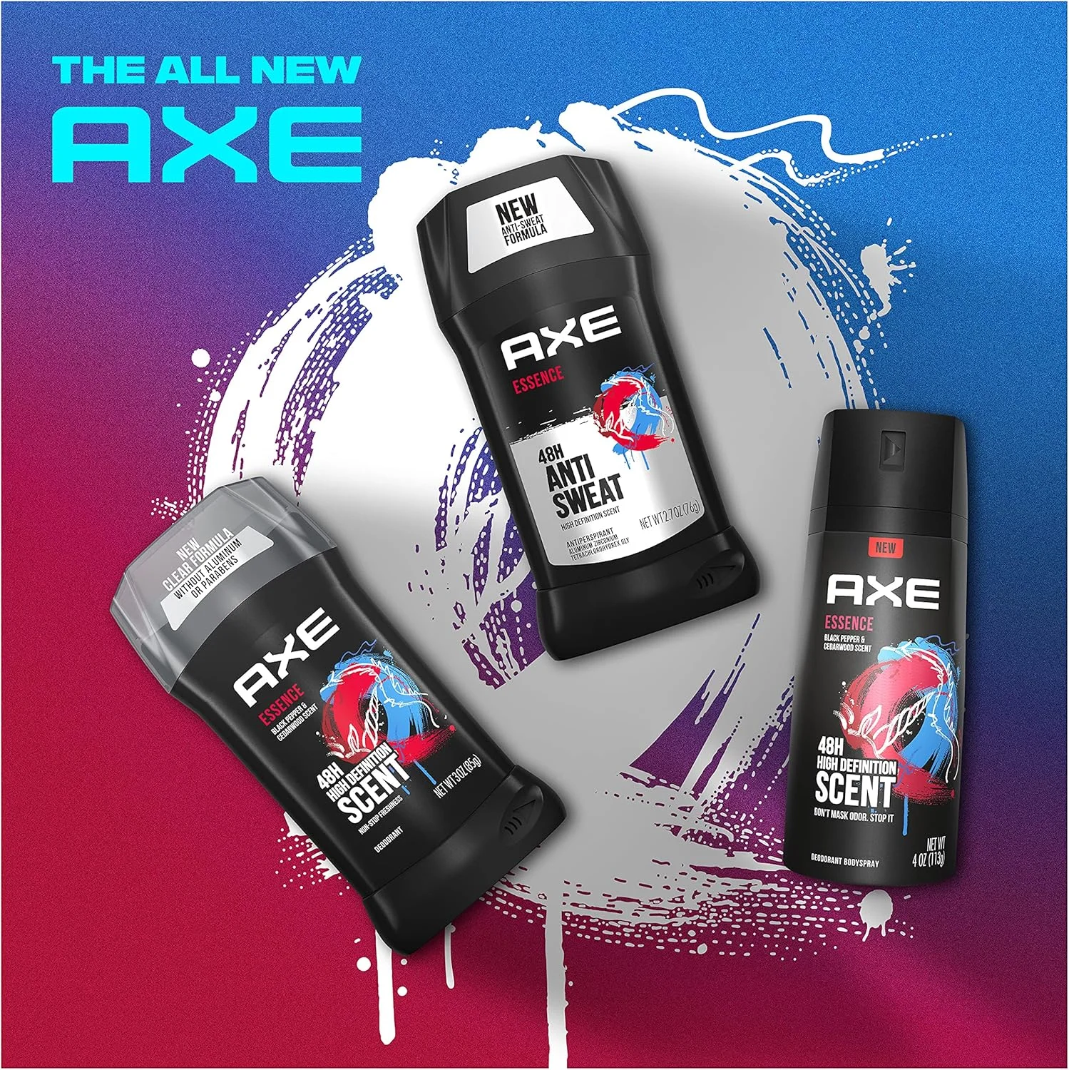 مام ضد تعریق مردانه آکس، محافظت 48 ساعته در برابر عرق و بو، برای طراوت ماندگار، اسانس فلفل سیاه و چوب سدر، 80 گرم مام ضد تعریق مردانه آکس، محافظت 48 ساعته در برابر عرق و بو، برای طراوت ماندگار، اسانس فلفل سیاه و چوب سدر، 80 گرم