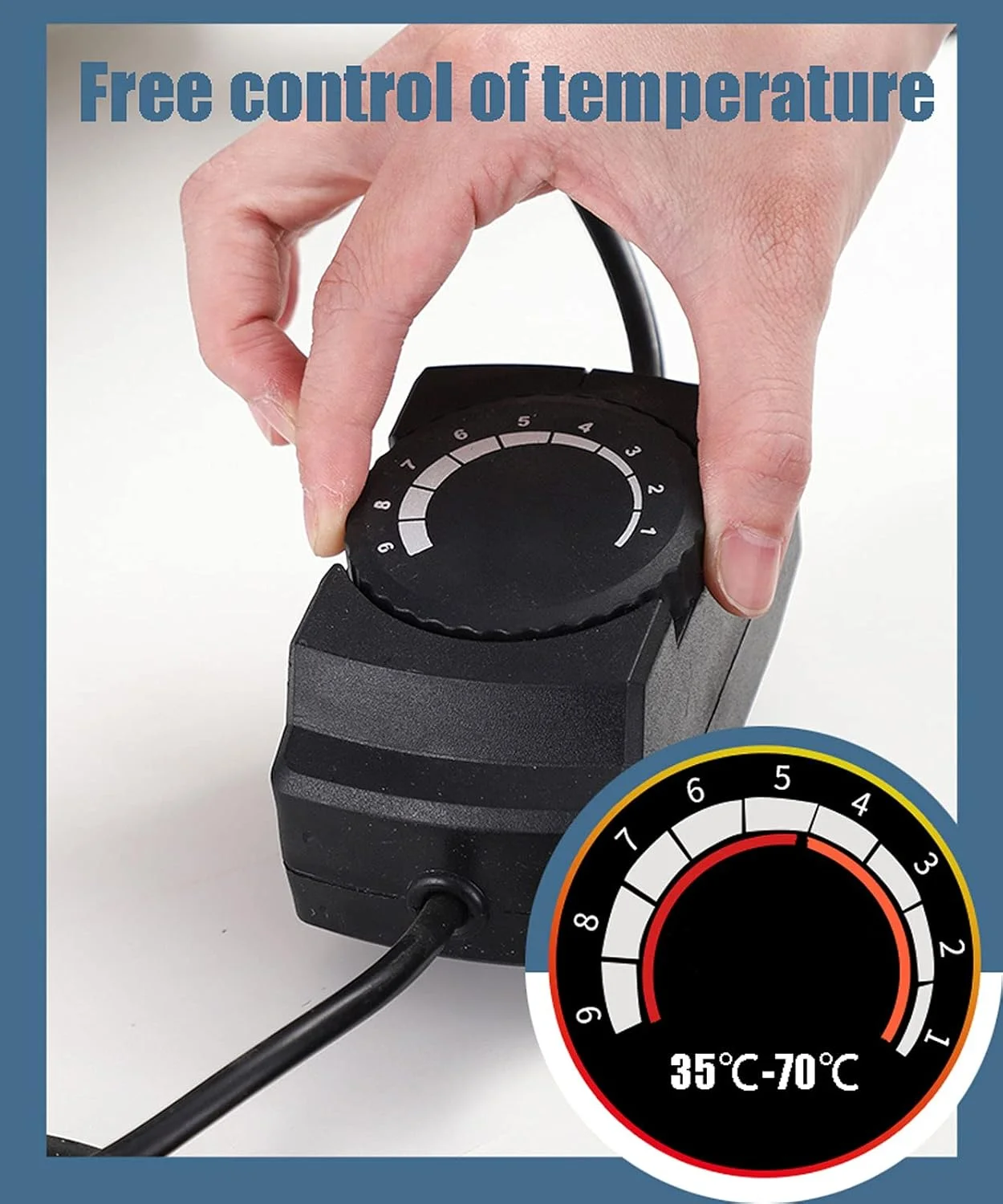 گرم نگهدارنده غذا، گرمکن بوفه تاور و سینی گرم کننده برقی مهمانی، ظرف گرم کننده 9 لیتری با درب شیشه ای برای گرم نگه داشتن غذا، دمای قابل تنظیم (B) ()