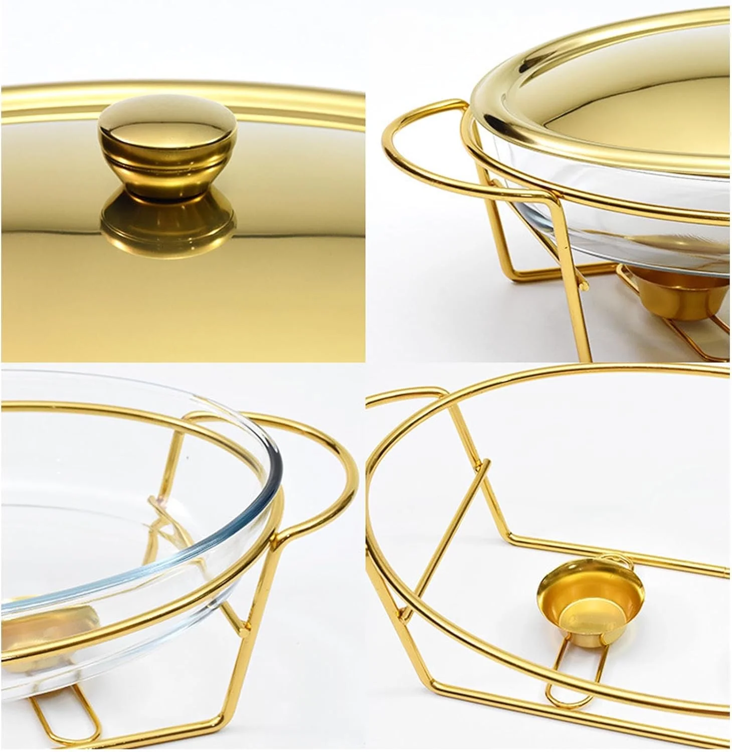 گرمکن غذای بیضی شکل 3 لیتری، ظرف گرم کننده بوفه، ظرف سرو شیشه ای استیل ضد زنگ، قابلمه گرم برای عروسی ها، پذیرایی ها و مهمانی ها، طلایی گرمکن غذای بیضی شکل 3 لیتری، ظرف گرم کننده بوفه، ظرف سرو شیشه ای استیل ضد زنگ، قابلمه گرم برای عروسی ها، پذیرایی ها و مهمانی ها، طلایی