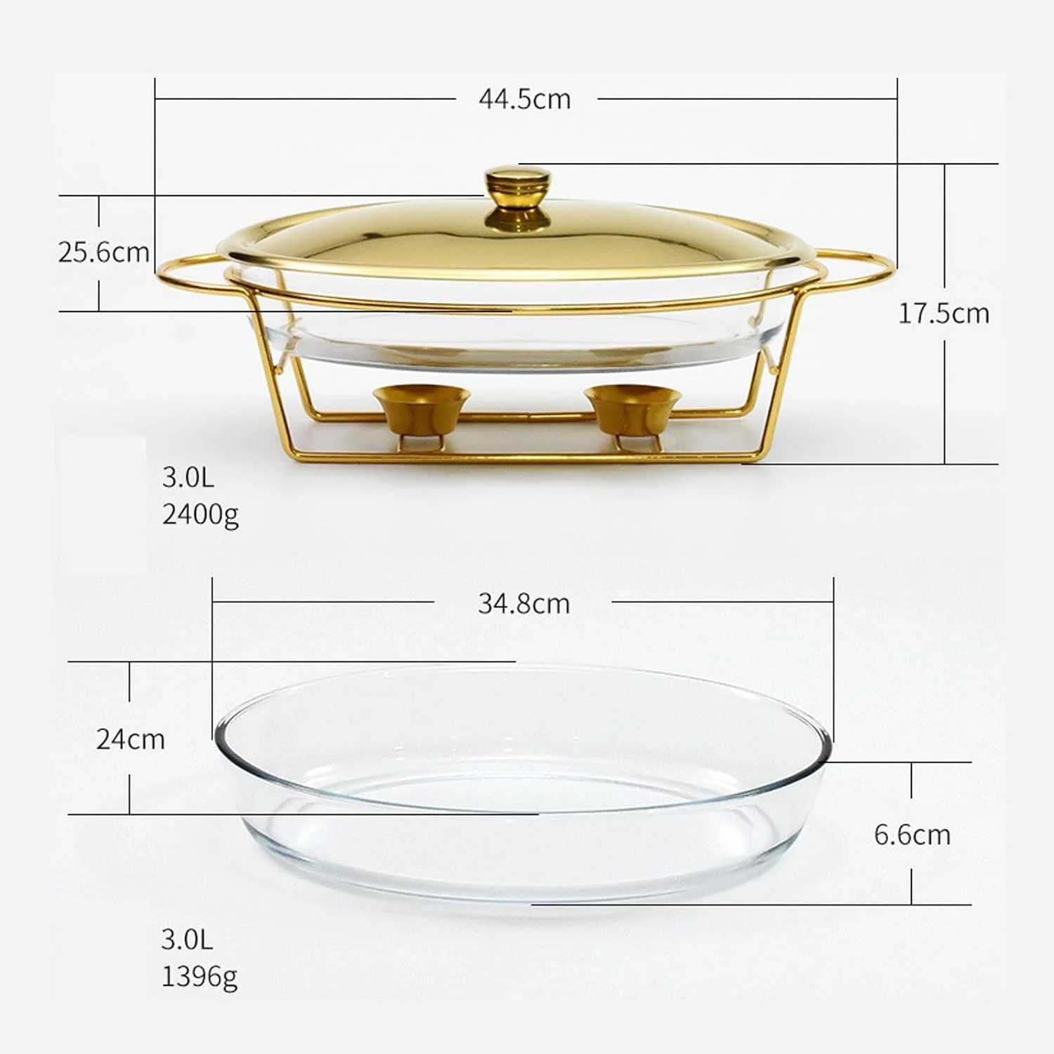 گرمکن غذای بیضی شکل 3 لیتری، ظرف گرم کننده بوفه، ظرف سرو شیشه ای استیل ضد زنگ، قابلمه گرم برای عروسی ها، پذیرایی ها و مهمانی ها، طلایی گرمکن غذای بیضی شکل 3 لیتری، ظرف گرم کننده بوفه، ظرف سرو شیشه ای استیل ضد زنگ، قابلمه گرم برای عروسی ها، پذیرایی ها و مهمانی ها، طلایی