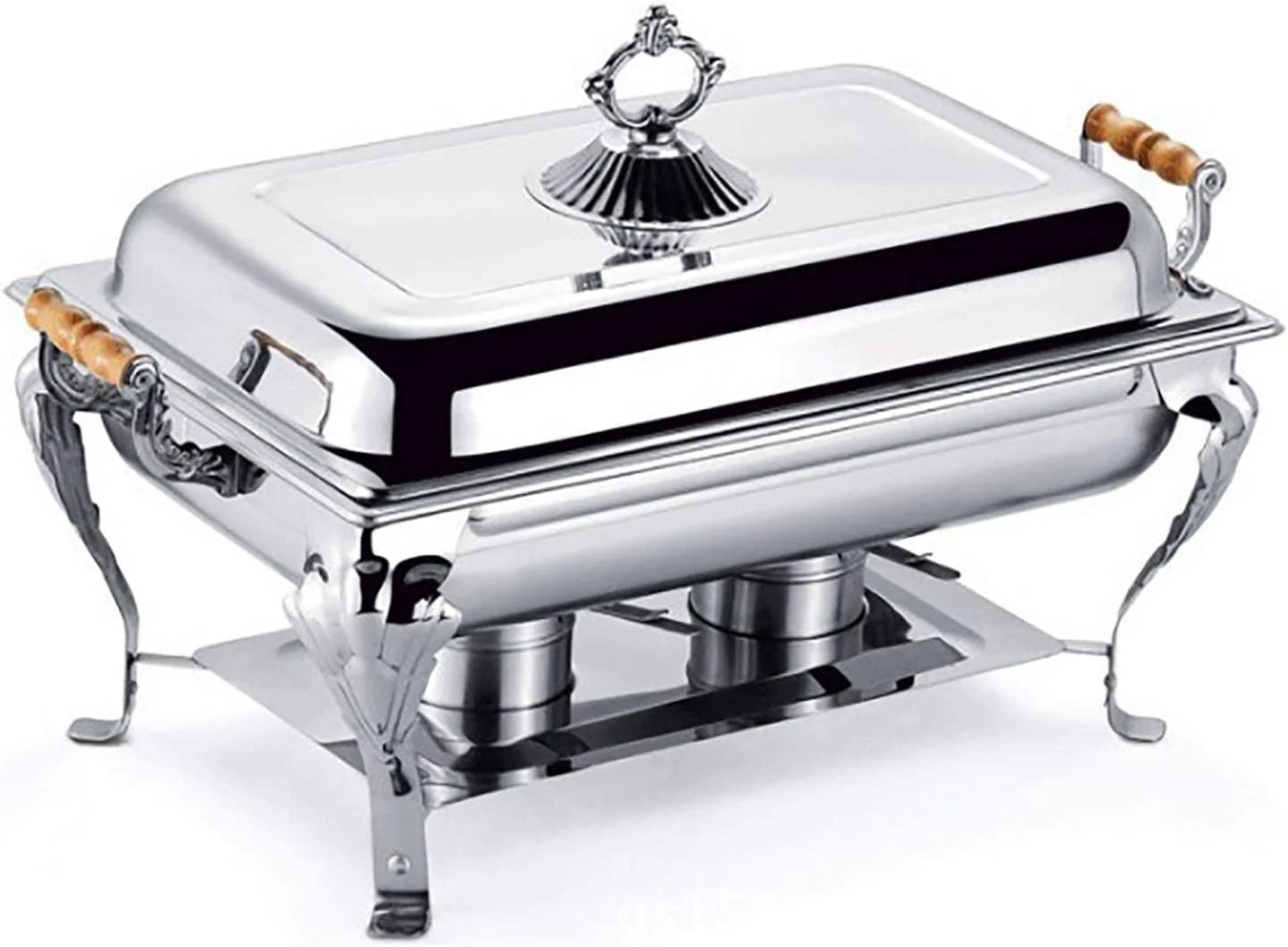 گرمکن غذا استیل ۸ کوارت مناسب بوفه، عروسی، مهمانی و رویدادها