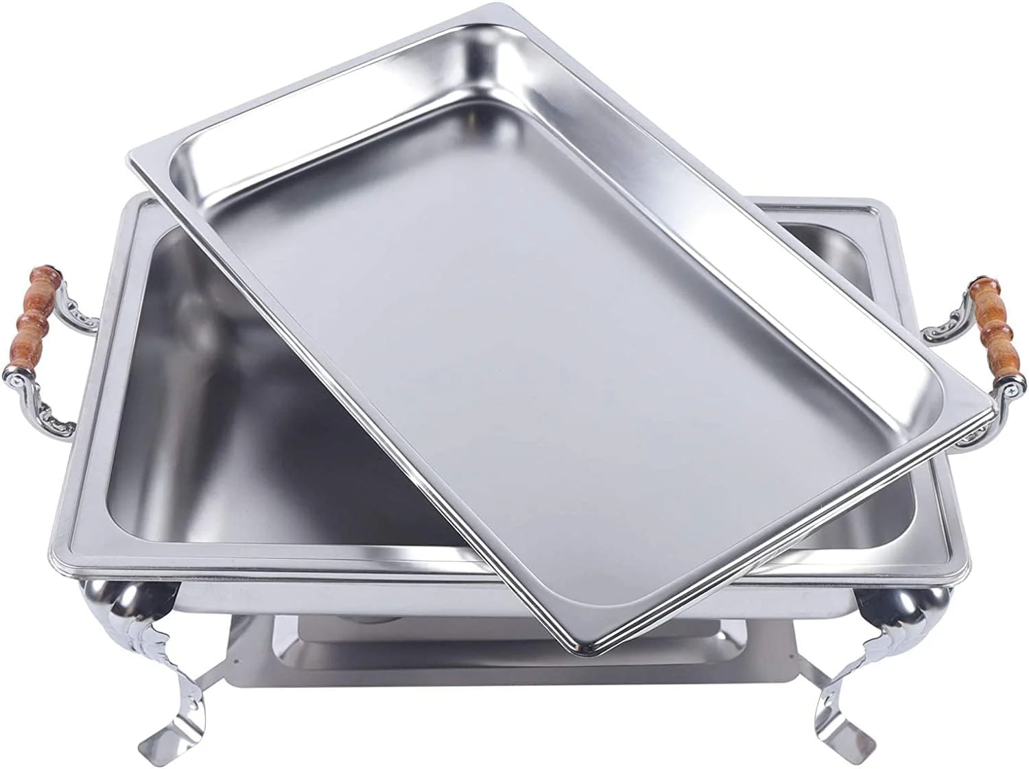 گرمکن غذا استیل ۸ کوارت مناسب بوفه، عروسی، مهمانی و رویدادها گرمکن غذا استیل ۸ کوارت مناسب بوفه، عروسی، مهمانی و رویدادها