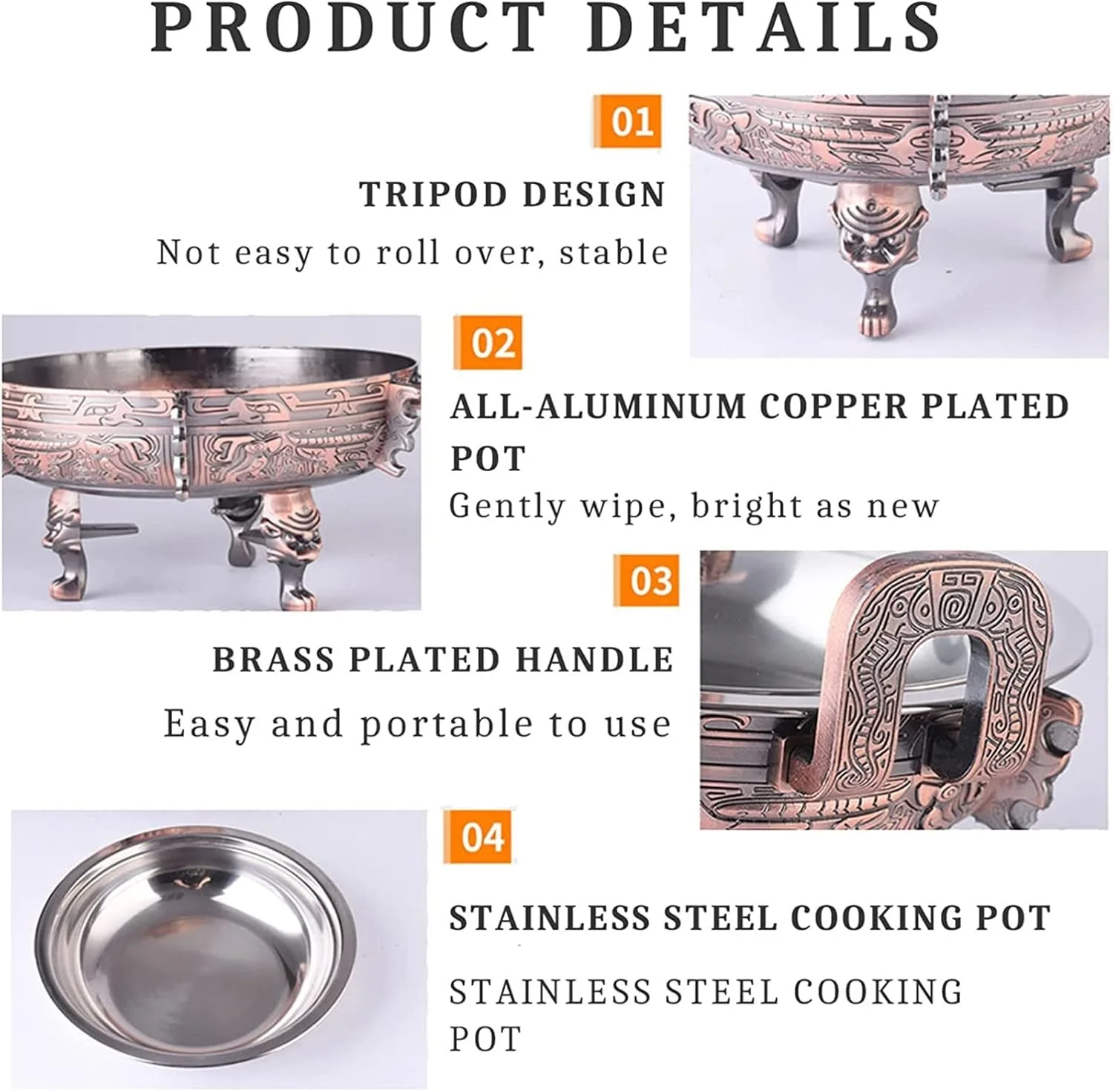 ست گرم نگهدارنده غذا و ظروف گرمایشی، ست بوفه پذیرایی گرد با ظرف غذا و جای سوخت، برای بوفه غذاخوری مهمانی آشپزخانه (اندازه: 2 عددی) ست گرم نگهدارنده غذا و ظروف گرمایشی، ست بوفه پذیرایی گرد با ظرف غذا و جای سوخت، برای بوفه غذاخوری مهمانی آشپزخانه (اندازه: 2 عددی)