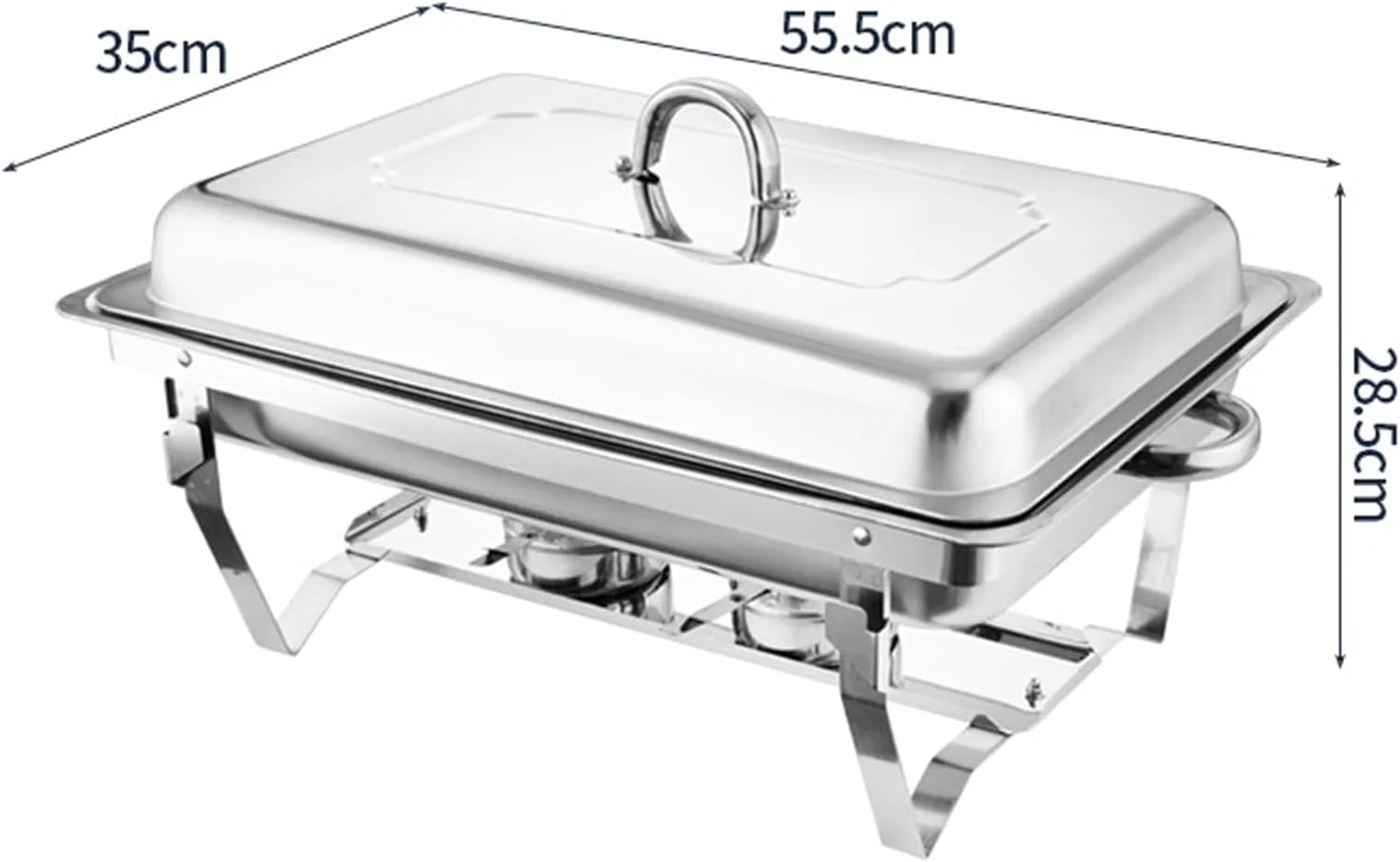 ست گرم نگهدارنده غذا، ظرف گرم کننده غذا 11 لیتری، گرم کننده استیل غذا با ظروف غذا، نگهدارنده سوخت، درب و پایه تاشو، مناسب برای پذیرایی، بوفه و جشن عروسی (دو خانه) ست گرم نگهدارنده غذا، ظرف گرم کننده غذا 11 لیتری، گرم کننده استیل غذا با ظروف غذا، نگهدارنده سوخت، درب و پایه تاشو، مناسب برای پذیرایی، بوفه و جشن عروسی (دو خانه)