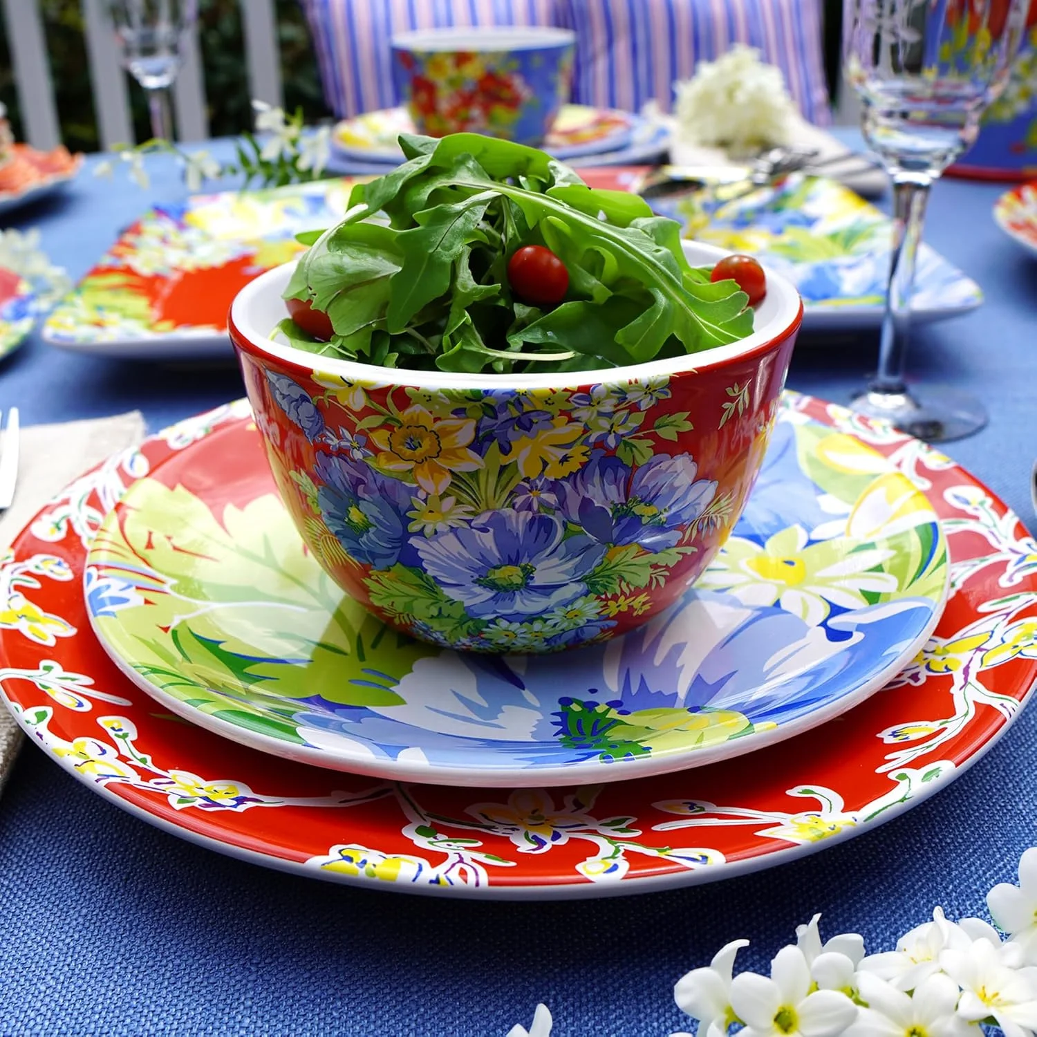 ست 4 تایی کاسه بستنی/دسر 13.3 سانتی متری طرح شکوفه اینترنشنال، چند رنگ ست 4 تایی کاسه بستنی/دسر 13.3 سانتی متری طرح شکوفه اینترنشنال، چند رنگ