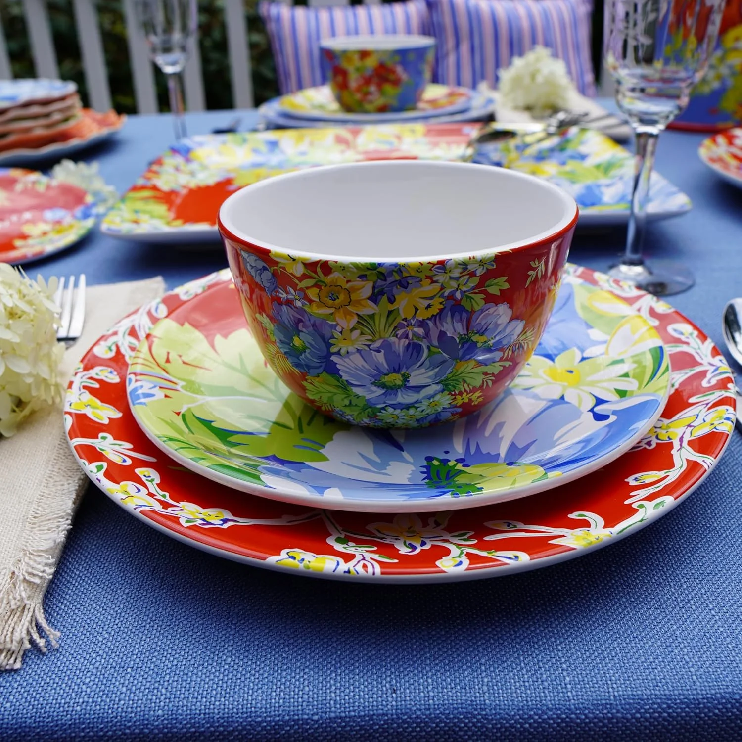 ست 4 تایی کاسه بستنی/دسر 13.3 سانتی متری طرح شکوفه اینترنشنال، چند رنگ ست 4 تایی کاسه بستنی/دسر 13.3 سانتی متری طرح شکوفه اینترنشنال، چند رنگ