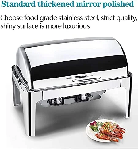 سینی عایق پذیرایی، گرم نگهدارنده غذا، 9 لیتر، گرمکن بوفه، استیل ضد زنگ با سینی گرم کننده غذا، ایده آل برای گرم نگه داشتن غذای بوفه، 400 وات سینی عایق پذیرایی، گرم نگهدارنده غذا، 9 لیتر، گرمکن بوفه، استیل ضد زنگ با سینی گرم کننده غذا، ایده آل برای گرم نگه داشتن غذای بوفه، 400 وات