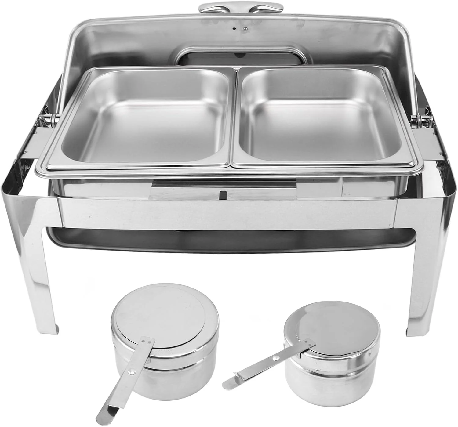 ظرف گرم نگهدارنده غذا بوفه 9 لیتری BusoTh از جنس استیل ضد زنگ، گرمکن غذا پذیرایی بوفه با درب شیشه ای شفاف، گرمکن الکلی غذا برای هتل ها، رستوران ها، بوفه (استیل ضد زنگ) ظرف گرم نگهدارنده غذا بوفه 9 لیتری BusoTh از جنس استیل ضد زنگ، گرمکن غذا پذیرایی بوفه با درب شیشه ای شفاف، گرمکن الکلی غذا برای هتل ها، رستوران ها، بوفه (استیل ضد زنگ)