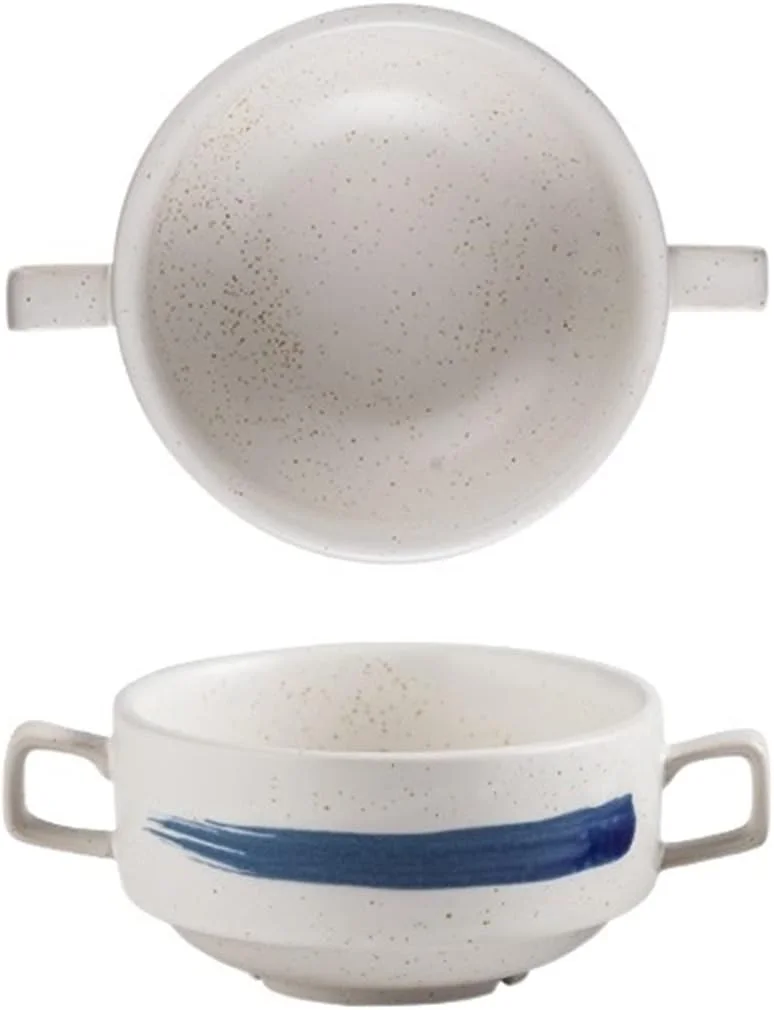 کاسه سرامیکی CBNERDS، کاسه دسر خلاقانه ساده با دو دسته، کاسه سوپ، کاسه خورشت سرامیکی، کاسه کوچک سوپ خانگی (1) کاسه سرامیکی CBNERDS، کاسه دسر خلاقانه ساده با دو دسته، کاسه سوپ، کاسه خورشت سرامیکی، کاسه کوچک سوپ خانگی (1)