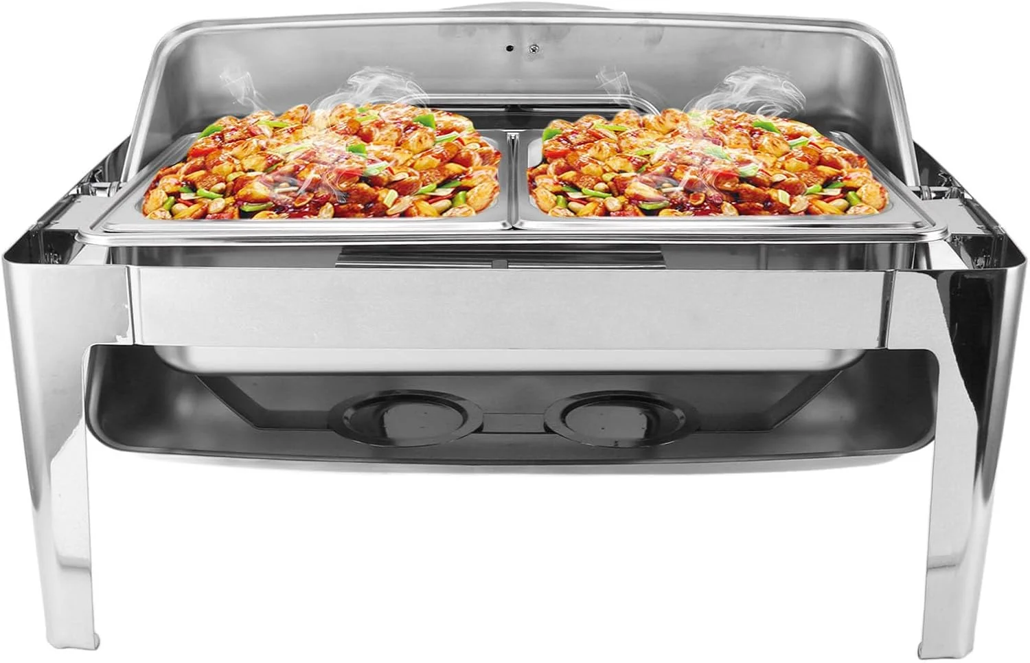 ظرف گرم نگهدارنده غذا بوفه 9 لیتری BusoTh از جنس استیل ضد زنگ، گرمکن غذا پذیرایی بوفه با درب شیشه ای شفاف، گرمکن الکلی غذا برای هتل ها، رستوران ها، بوفه (استیل ضد زنگ) ظرف گرم نگهدارنده غذا بوفه 9 لیتری BusoTh از جنس استیل ضد زنگ، گرمکن غذا پذیرایی بوفه با درب شیشه ای شفاف، گرمکن الکلی غذا برای هتل ها، رستوران ها، بوفه (استیل ضد زنگ)