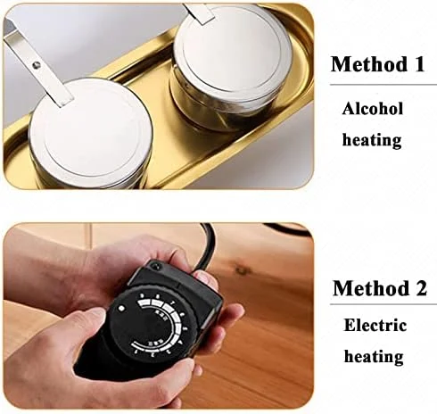 سینی عایق پذیرایی، گرم کننده غذا بوفه با درب شیشه ای، گرمکن برقی غذا دیش بوفه با درب چرخشی، گرمکن طلایی غذا برای سینی بوفه/گرمکن بشقاب - نگهداری غذا سینی عایق پذیرایی، گرم کننده غذا بوفه با درب شیشه ای، گرمکن برقی غذا دیش بوفه با درب چرخشی، گرمکن طلایی غذا برای سینی بوفه/گرمکن بشقاب - نگهداری غذا