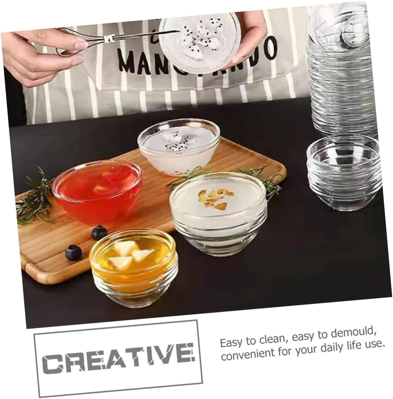 کابیلاک 8 عدد کاسه کیک شیشه ای، کاسه پودینگ ژله، کاسه دسر چینی، کاسه اسنک چینی، کاسه شیشه ای پودینگ کابیلاک 8 عدد کاسه کیک شیشه ای، کاسه پودینگ ژله، کاسه دسر چینی، کاسه اسنک چینی، کاسه شیشه ای پودینگ