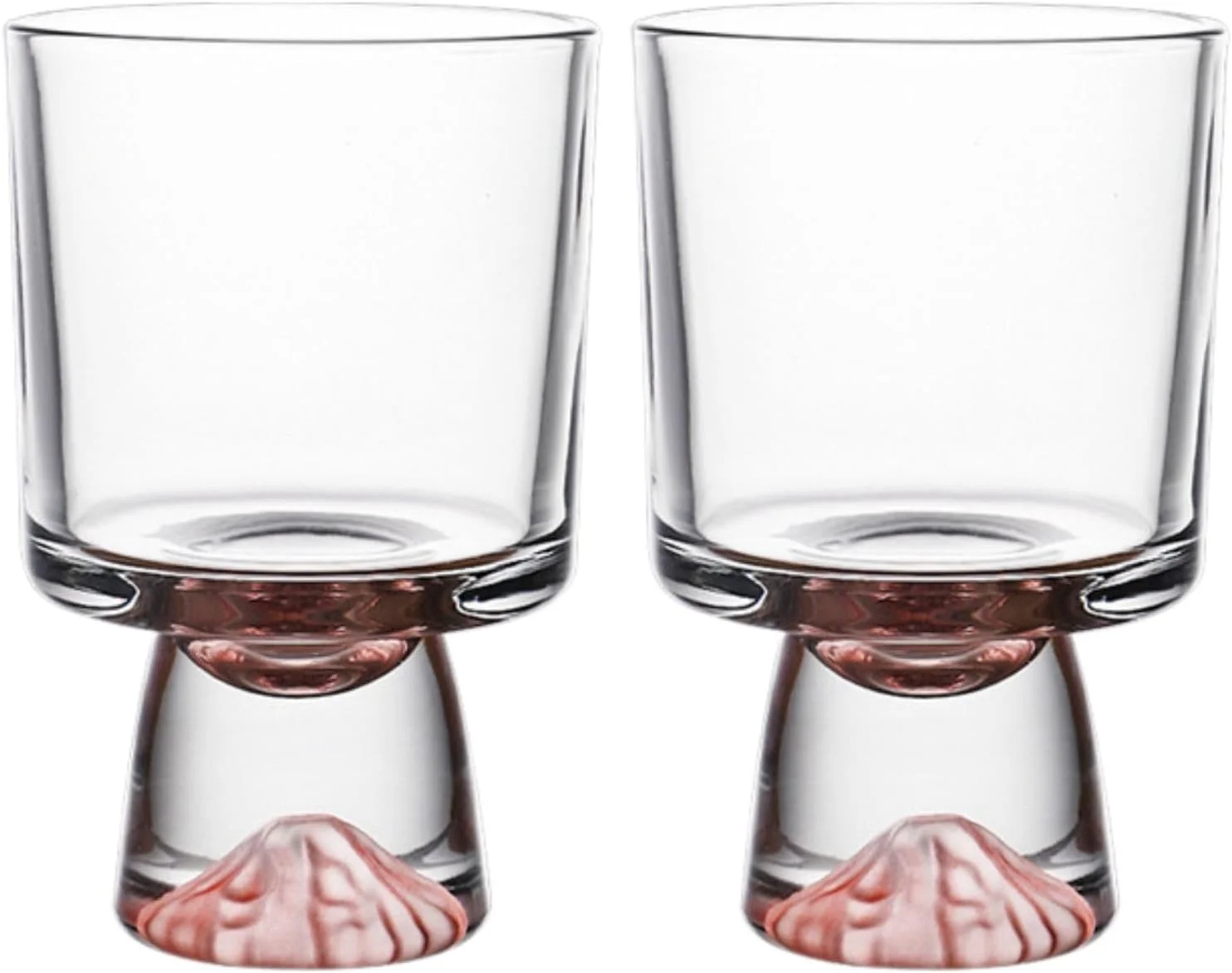 کاسه دسر شیشه ای دست ساز باکس اونلی - لیوان های پارفه الهام گرفته از کوه صورتی، ظرفیت 201-300 میلی لیتر، طراحی پایه دار شیک برای دسرها و نوشیدنی ها (ست 2 عددی) کاسه دسر شیشه ای دست ساز باکس اونلی - لیوان های پارفه الهام گرفته از کوه صورتی، ظرفیت 201-300 میلی لیتر، طراحی پایه دار شیک برای دسرها و نوشیدنی ها (ست 2 عددی)