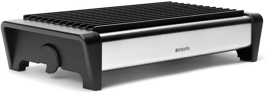 گرم نگهدارنده غذا برابانتیا مدل 477102، دو شعله - استیل مات با توری مشکی