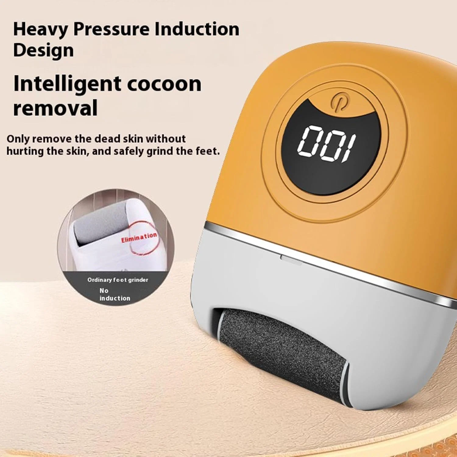 سوهان برقی پا Azonee، ابزار پدیکور ضد آب قابل شارژ با نمایشگر دیجیتال، موتور قدرتمند برای پاشنه و انگشتان پا برای مراقبت آسان از پا، شامل 3 سری سنگ زنی سوهان برقی پا Azonee، ابزار پدیکور ضد آب قابل شارژ با نمایشگر دیجیتال، موتور قدرتمند برای پاشنه و انگشتان پا برای مراقبت آسان از پا، شامل 3 سری سنگ زنی