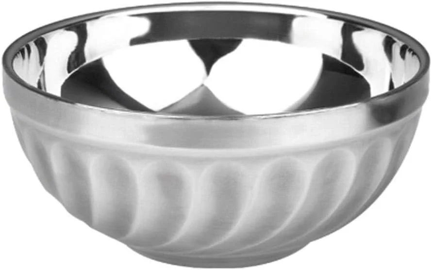 کاسه سوپ BLUEVI استیل، کاسه بستنی، کاسه دسر آشپزخانه، کاسه غلات، سوپ، برنج و تنقلات (رنگ: Hortel)