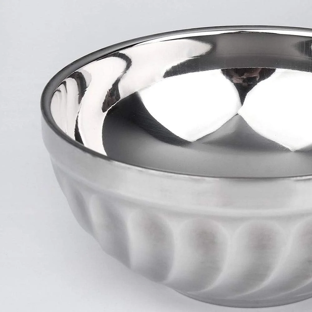 کاسه سوپ BLUEVI استیل، کاسه بستنی، کاسه دسر آشپزخانه، کاسه غلات، سوپ، برنج و تنقلات (رنگ: Hortel)