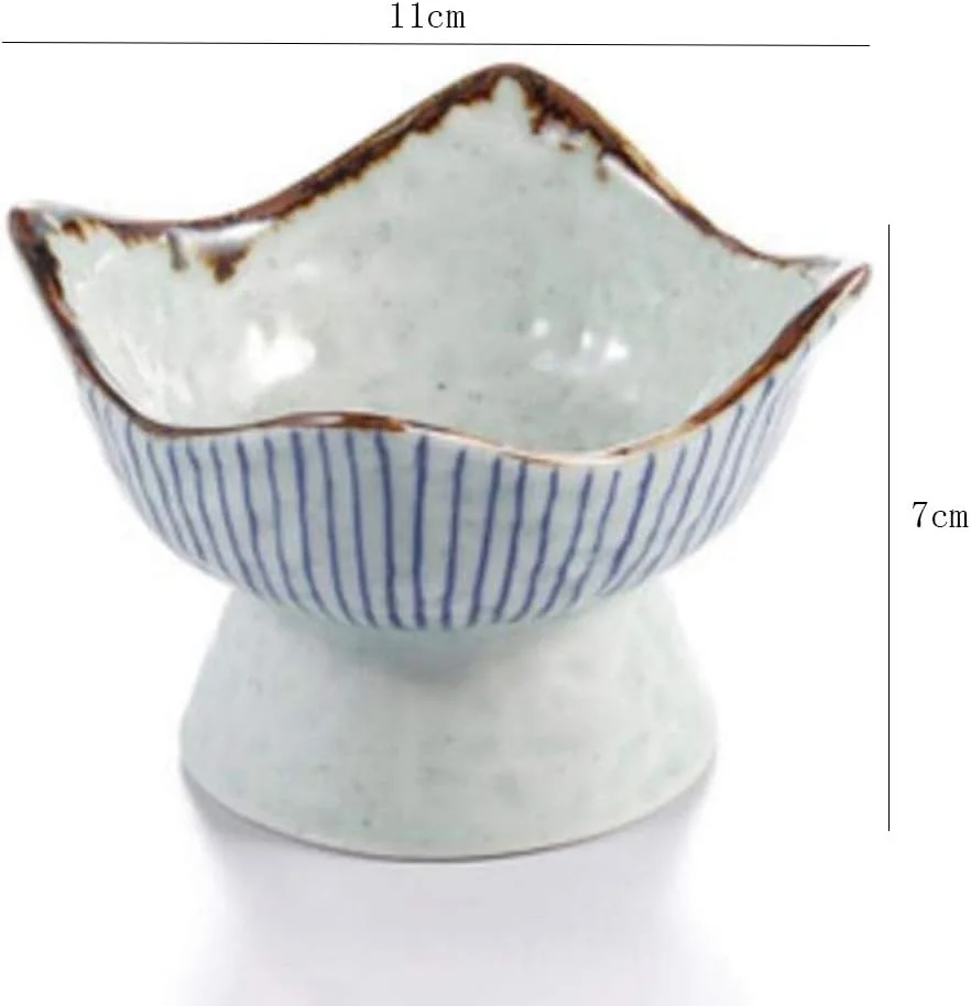 کاسه راه راه ظروف سرامیکی کاسه سوپ ژاپنی کاسه تنقلات خلاقانه کاسه سس قدیمی کاسه دسر کاسه بلند (رنگ: A، اندازه: 11 * 7 سانتی متر) کاسه راه راه ظروف سرامیکی کاسه سوپ ژاپنی کاسه تنقلات خلاقانه کاسه سس قدیمی کاسه دسر کاسه بلند (رنگ: A، اندازه: 11 * 7 سانتی متر)