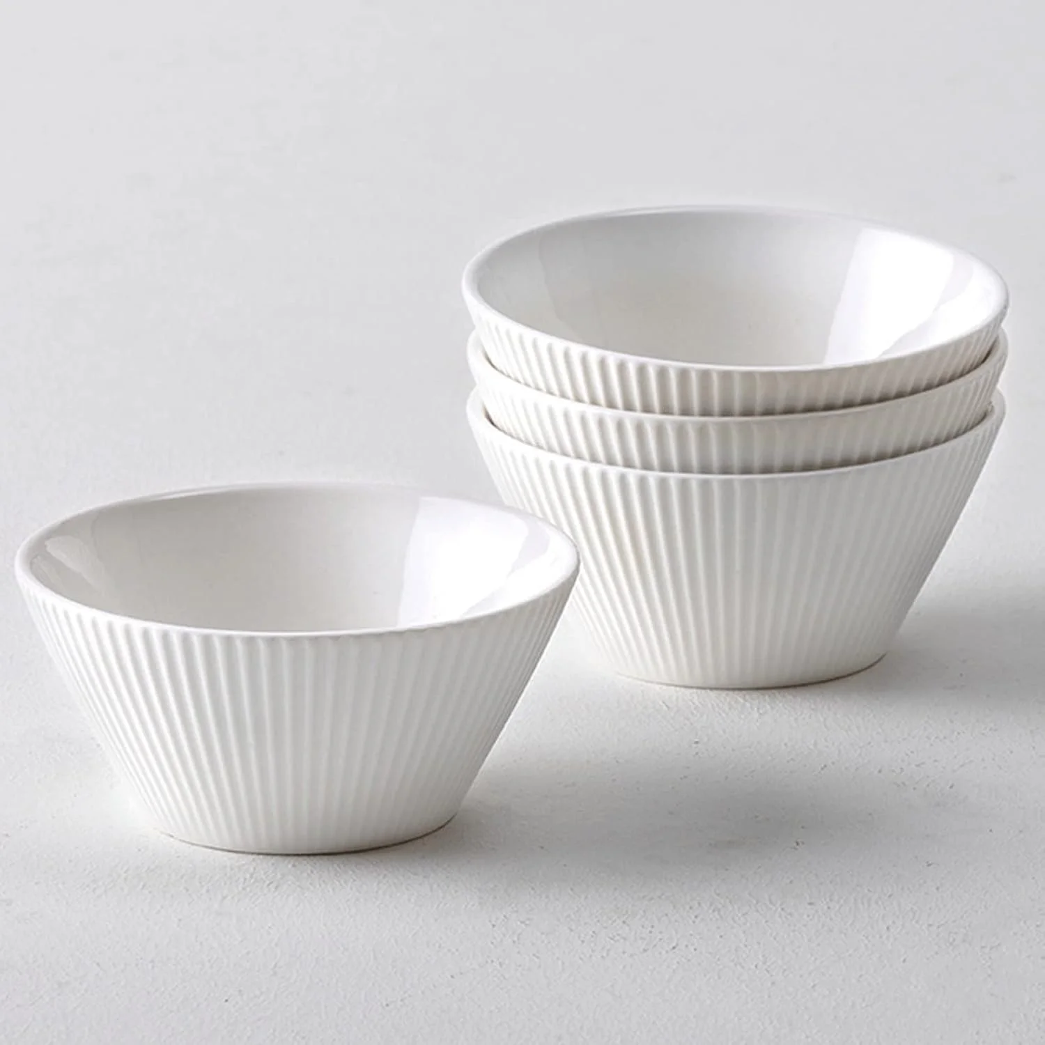 کاسه سوپ BLUEVI، کاسه دسر چینی، کاسه سرو 300 میلی لیتری برای سوپ، غلات، سالاد، آجیل، بلغور جو دوسر، میوه، بستنی، آماده سازی، غذاهای جانبی. کاسه سوپ BLUEVI، کاسه دسر چینی، کاسه سرو 300 میلی لیتری برای سوپ، غلات، سالاد، آجیل، بلغور جو دوسر، میوه، بستنی، آماده سازی، غذاهای جانبی.