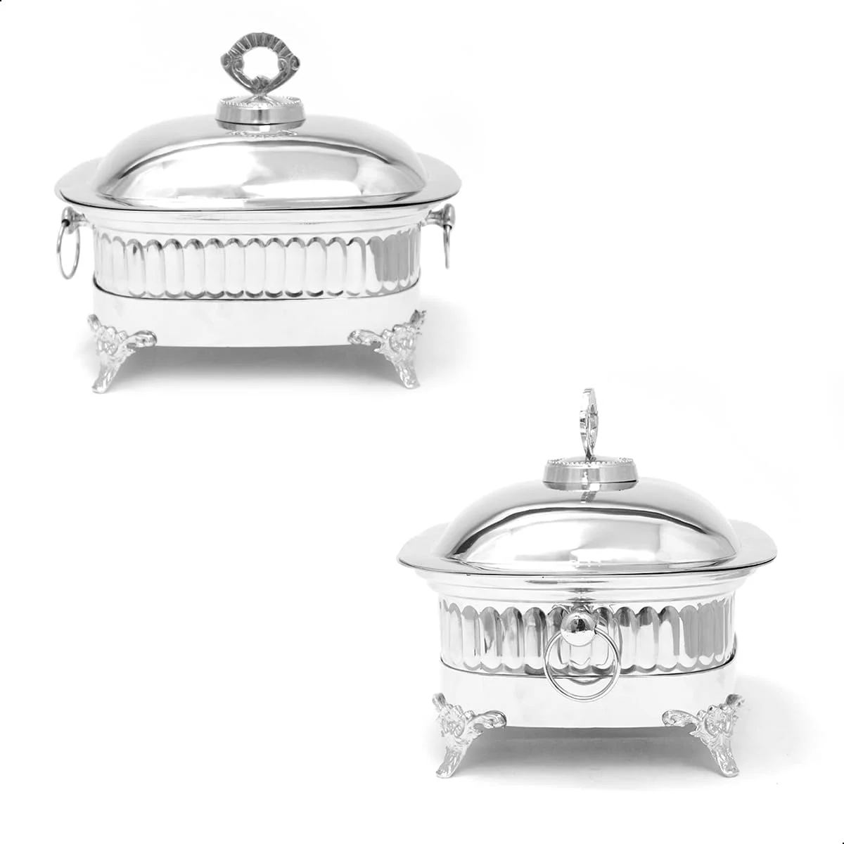 ظرف گرم نگهدارنده استیل بلک استون - گرم کننده بوفه غذا 8 لیتری | CRH02 | طراحی زیبا برای پذیرایی و مراسم ظرف گرم نگهدارنده استیل بلک استون - گرم کننده بوفه غذا 8 لیتری | CRH02 | طراحی زیبا برای پذیرایی و مراسم