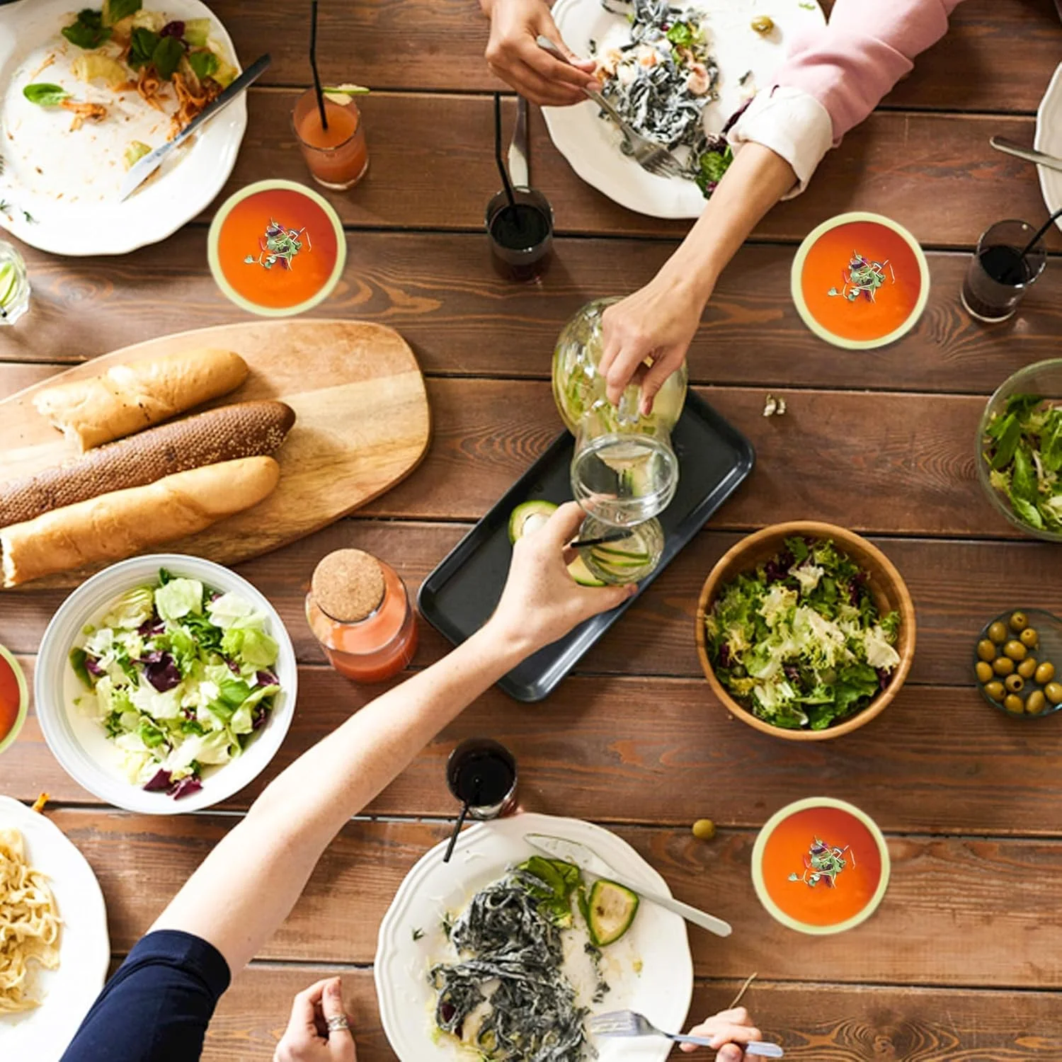 کاسه بستنی 300 میلی لیتری بین ساکائو - ست 6 تایی کاسه دسر سرامیکی 11.5 سانتی متری - کاسه های کوچک چینی برای مخلفات، بستنی، بلغور جو دوسر، میوه، کنترل وعده - قابل شستشو در ماشین ظرفشویی و استفاده در مایکروویو (سبز روشن)