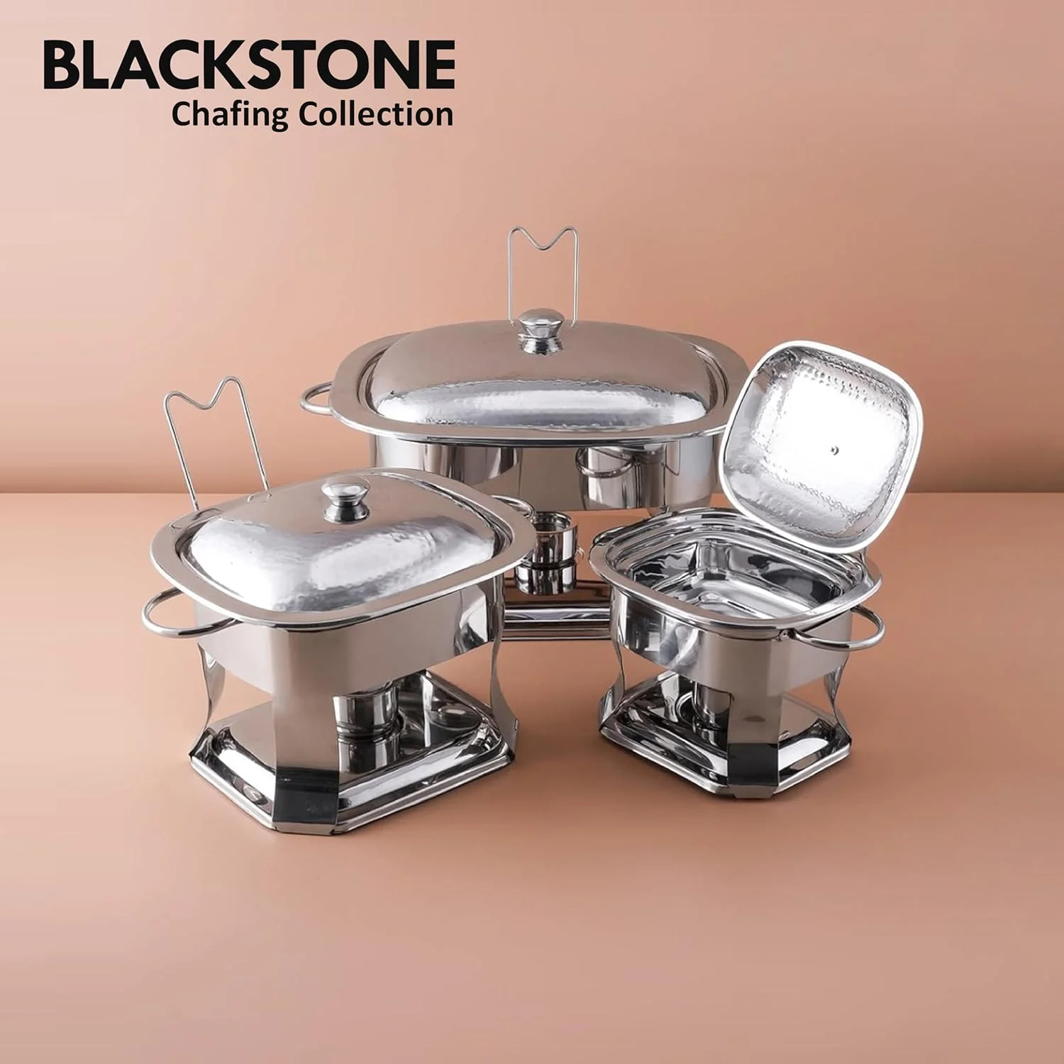 گرمکن و گرم نگهدارنده غذا استیل بوفه بلک استون 2.0 لیتری مدل ARH01