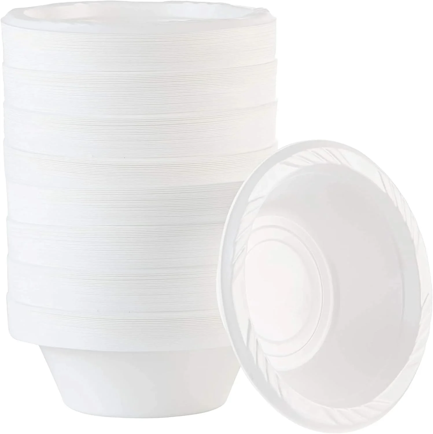 کاسه های پلاستیکی سفید قابل استفاده مجدد BLISSMART، 350 میلی لیتر، بسته 50 عددی، ظروف پلاستیکی قابل شستشو و استفاده مجدد برای دسر، ظروف غذاخوری سنگین برای مهمانی ها، کمپینگ، تولد، پذیرایی، باربیکیو کاسه های پلاستیکی سفید قابل استفاده مجدد BLISSMART، 350 میلی لیتر، بسته 50 عددی، ظروف پلاستیکی قابل شستشو و استفاده مجدد برای دسر، ظروف غذاخوری سنگین برای مهمانی ها، کمپینگ، تولد، پذیرایی، باربیکیو