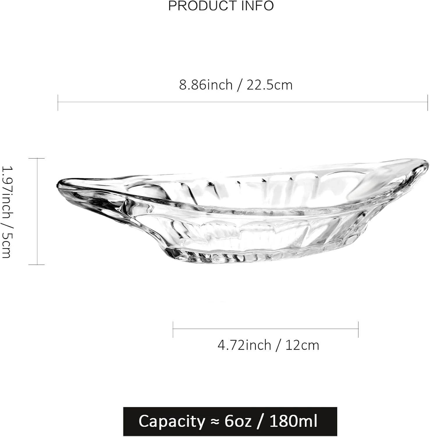 Banana Split Bowls Dishes, Glass Ice Cream Bowl Sundae Bowls, Dessert Dishes Fruit Plat Clear 4 Set 180ml Banana Split Bowls Dishes, Glass Ice Cream Bowl Sundae Bowls, Dessert Dishes Fruit Plat Clear 4 Set 180ml