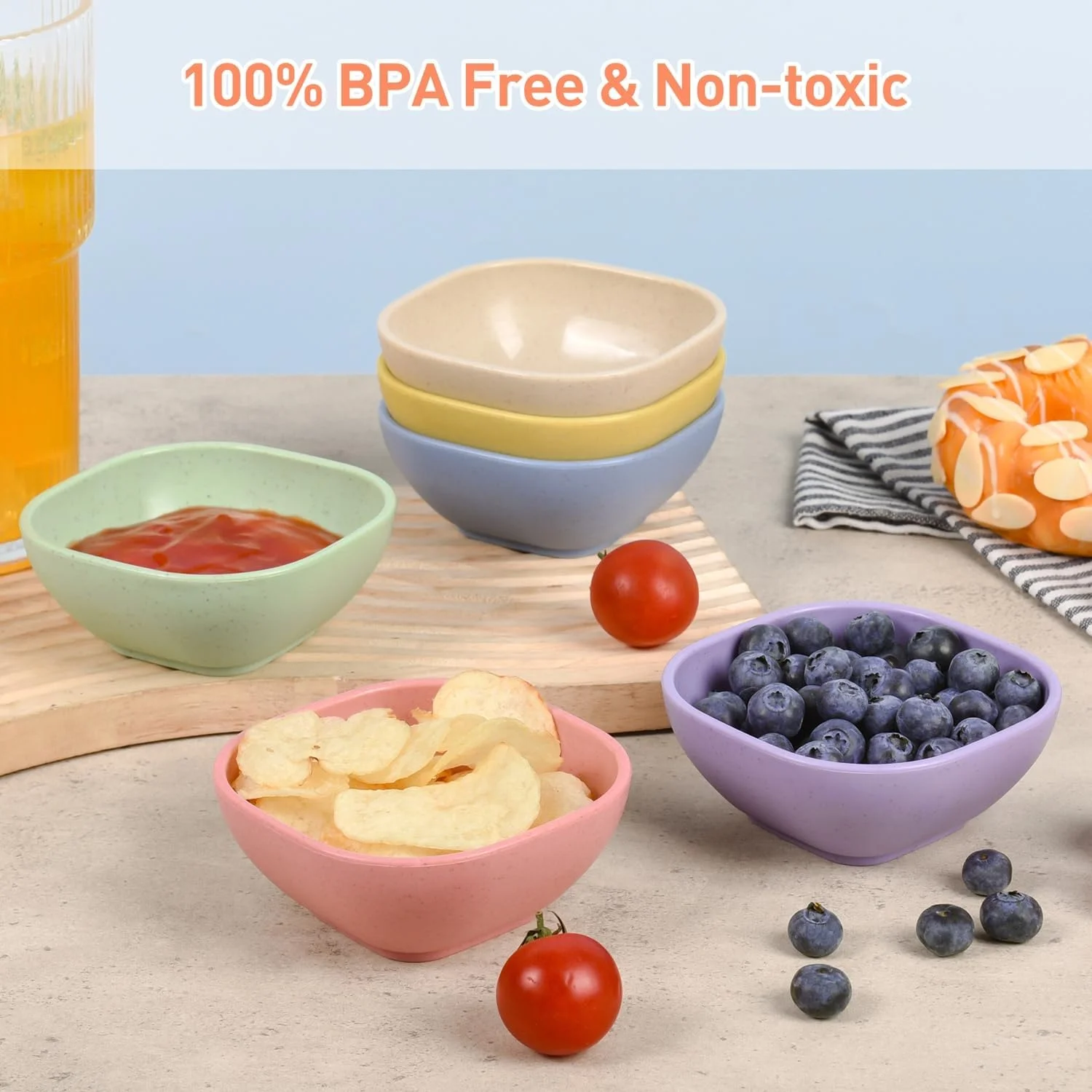 BGHEOUYV 4.5 OZ Small Dessert Bowls BGHEOUYV 4.5 OZ Small Dessert Bowls