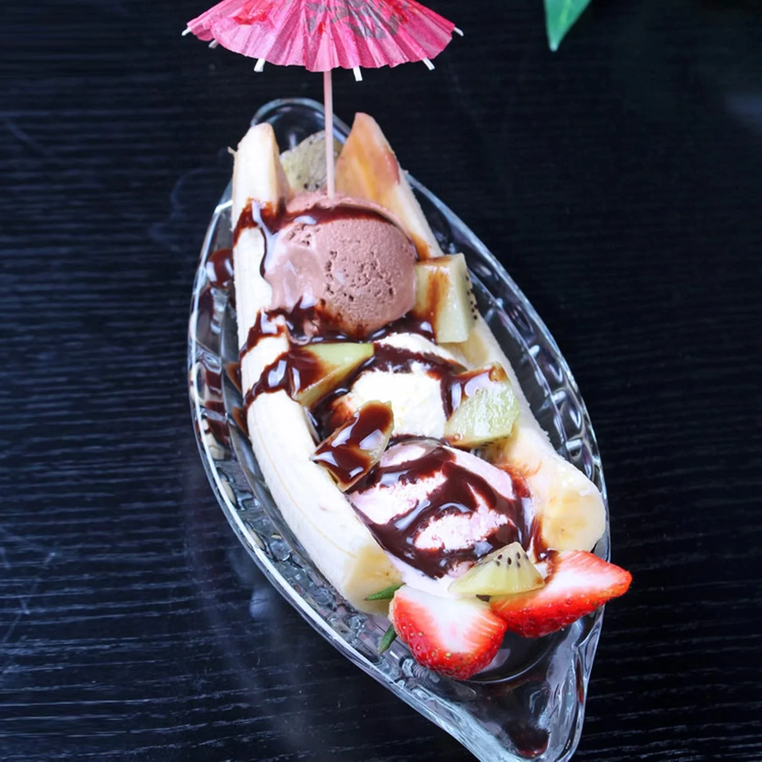 Banana Split Bowls Dishes, Glass Ice Cream Bowl Sundae Bowls, Dessert Dishes Fruit Plat Clear 4 Set 180ml Banana Split Bowls Dishes, Glass Ice Cream Bowl Sundae Bowls, Dessert Dishes Fruit Plat Clear 4 Set 180ml