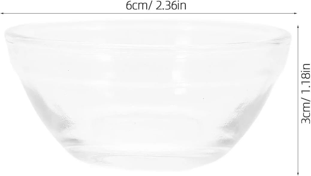 بسته 6 عددی کاسه پودینگ شیشه ای BESTonZON، کاسه های کوچک شیشه ای، کاسه های دسر، کاسه چاشنی، ظروف سرو سس چاشنی برای پیش غذا، دسر، سس و مزه بسته 6 عددی کاسه پودینگ شیشه ای BESTonZON، کاسه های کوچک شیشه ای، کاسه های دسر، کاسه چاشنی، ظروف سرو سس چاشنی برای پیش غذا، دسر، سس و مزه