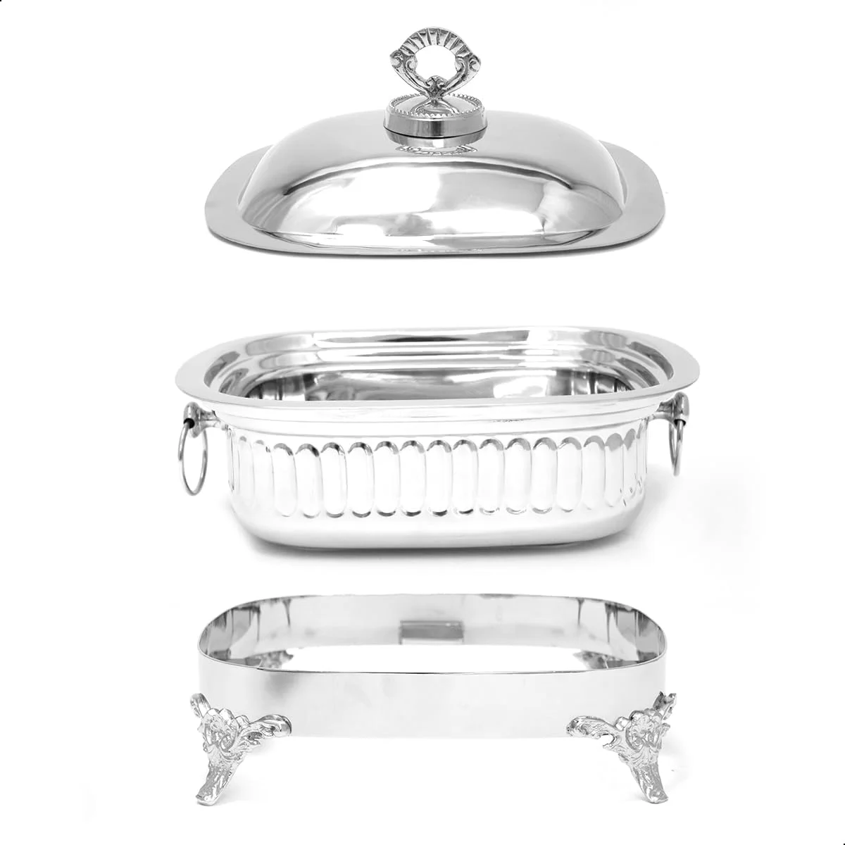 ظرف گرم نگهدارنده استیل بلک استون با درب استیل - گرم کننده بوفه برای مهمانی ها، عروسی ها، پذیرایی و رویدادها - 8.0 لیتر CRH02 ظرف گرم نگهدارنده استیل بلک استون با درب استیل - گرم کننده بوفه برای مهمانی ها، عروسی ها، پذیرایی و رویدادها - 8.0 لیتر CRH02