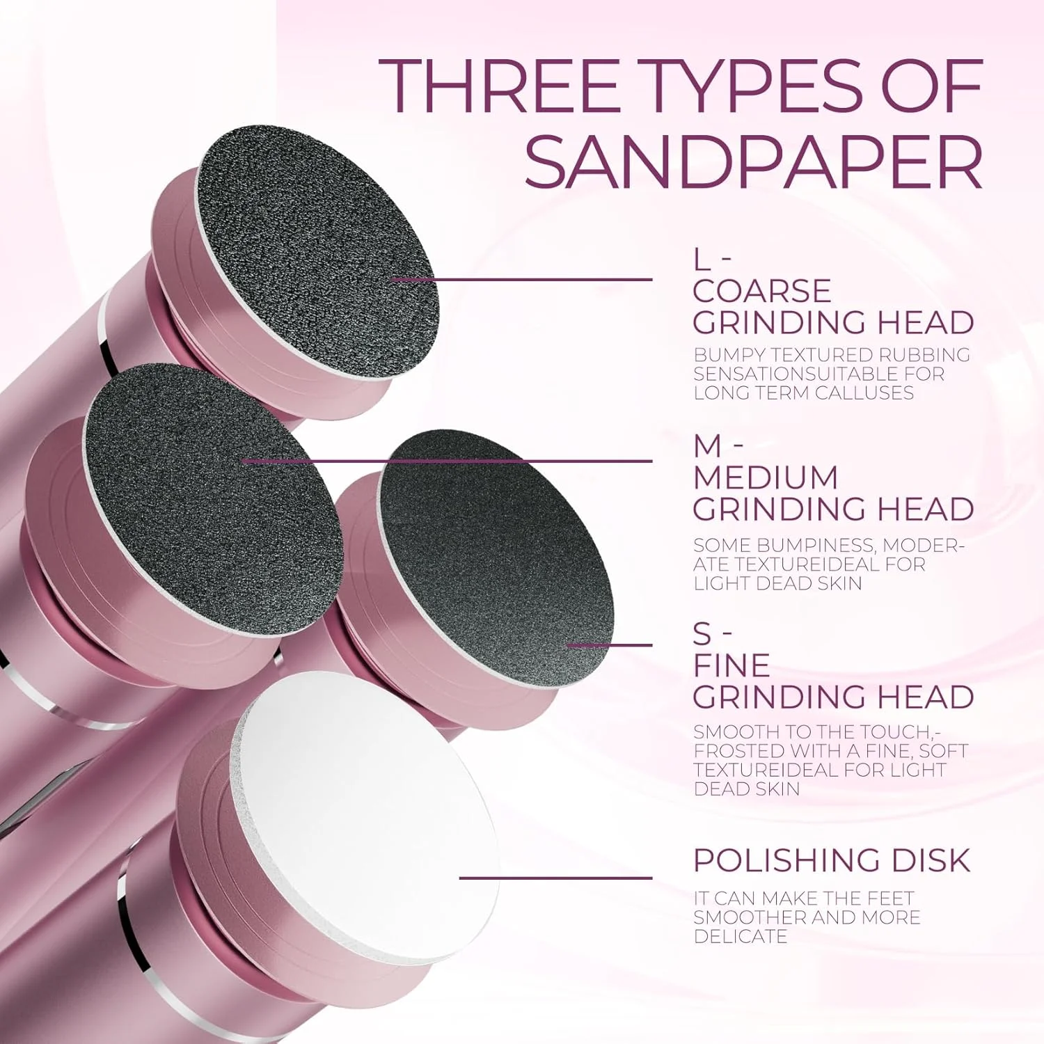 سوهان برقی پدیکور آروفاوه، حرفه ای، قابل تنظیم و کم صدا، به همراه 60 عدد سمباده و 10 عدد دیسک پولیش، مناسب برای پاشنه های ترک خورده و پینه ها سوهان برقی پدیکور آروفاوه، حرفه ای، قابل تنظیم و کم صدا، به همراه 60 عدد سمباده و 10 عدد دیسک پولیش، مناسب برای پاشنه های ترک خورده و پینه ها