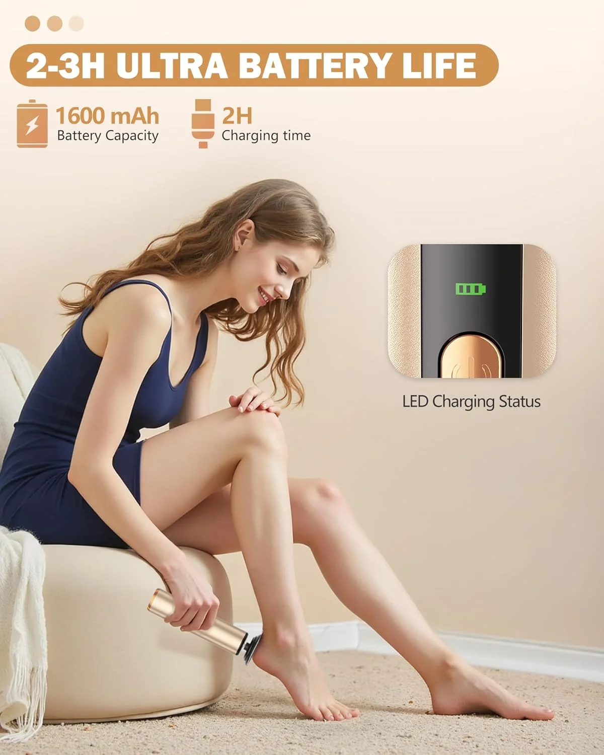 سوهان برقی پینه پا AvantShine، از بین برنده پینه پا با 60 عدد دیسک سمباده، قابل شارژ و دارای سرعت قابل تنظیم با نمایشگر LED، سوهان برقی 2 در 1 برای از بین بردن پوست مرده و مراقبت از ناخن سوهان برقی پینه پا AvantShine، از بین برنده پینه پا با 60 عدد دیسک سمباده، قابل شارژ و دارای سرعت قابل تنظیم با نمایشگر LED، سوهان برقی 2 در 1 برای از بین بردن پوست مرده و مراقبت از ناخن