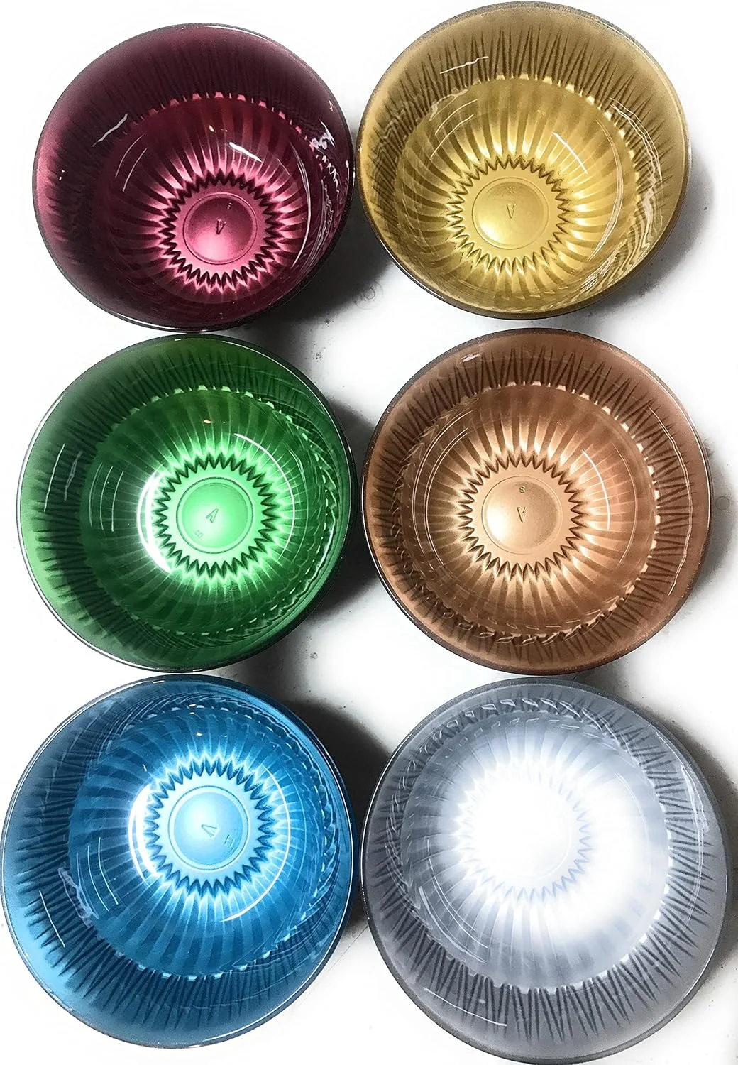 آرت گلس آلیندا 6 عدد کاسه شیشه ای رنگارنگ، کاسه دسر، کاسه پیش غذا (215 سی سی) آرت گلس آلیندا 6 عدد کاسه شیشه ای رنگارنگ، کاسه دسر، کاسه پیش غذا (215 سی سی)