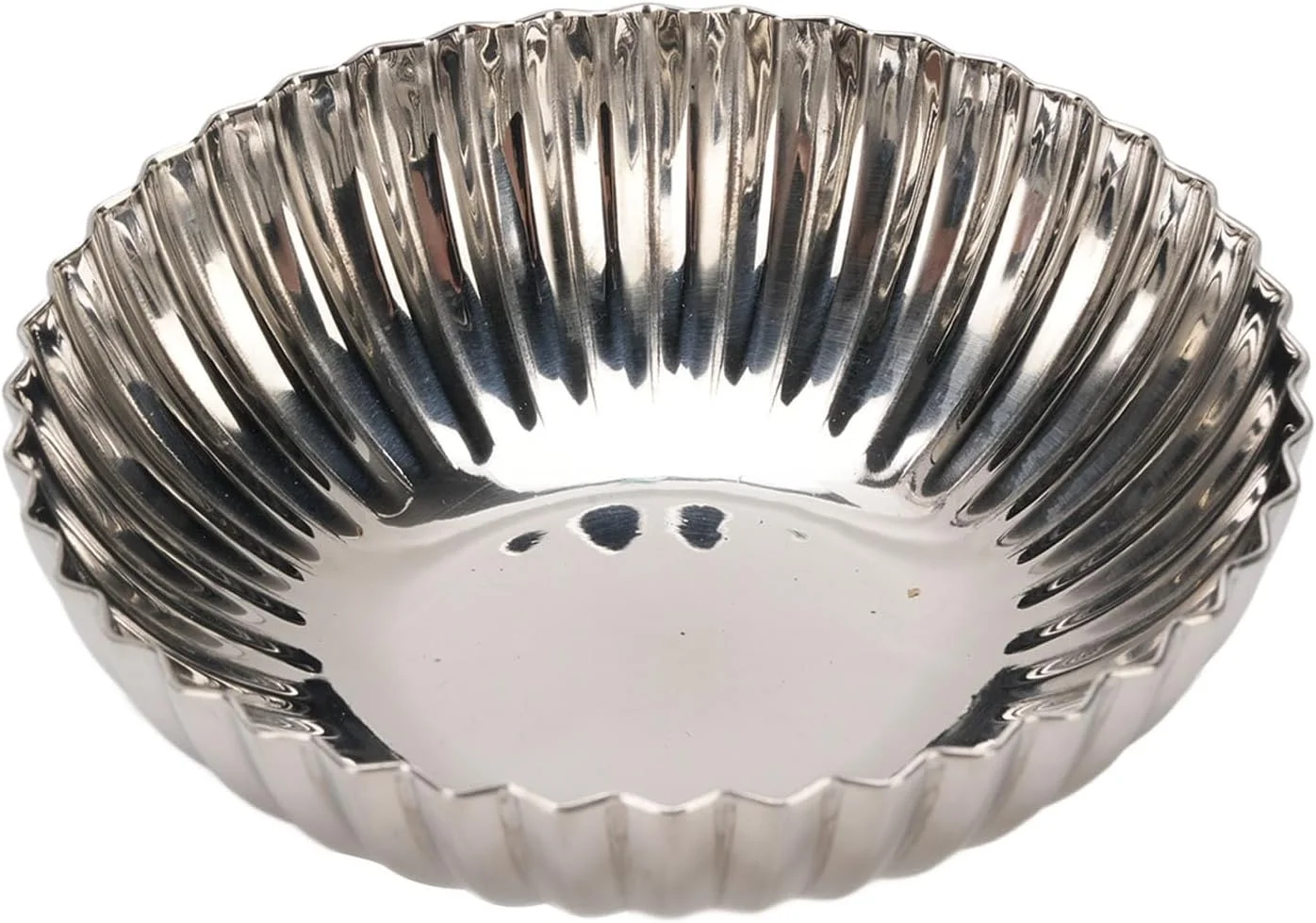 کاسه بستنی استیل ضد زنگ Asixxsix، کاسه دسر چند منظوره ضد زنگ قابل استفاده مجدد، نگهدارنده شیک سالاد، میوه، پودینگ، ماست برای مهمانی کریسمس (L 28 اینچ)