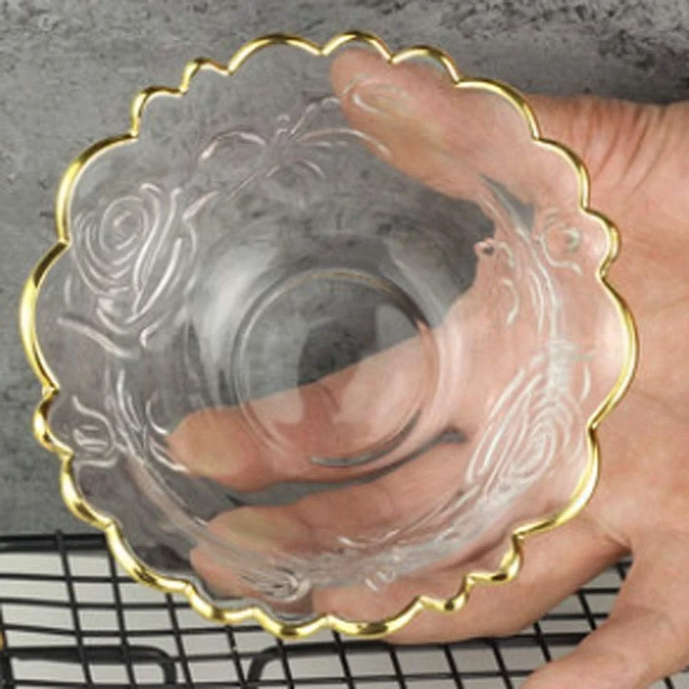 کاسه دسر AOCATE، کاسه شیشه ای پنوم پن، بشقاب کاسه شیشه ای کریستالی گرد (رنگ: 2) کاسه دسر AOCATE، کاسه شیشه ای پنوم پن، بشقاب کاسه شیشه ای کریستالی گرد (رنگ: 2)