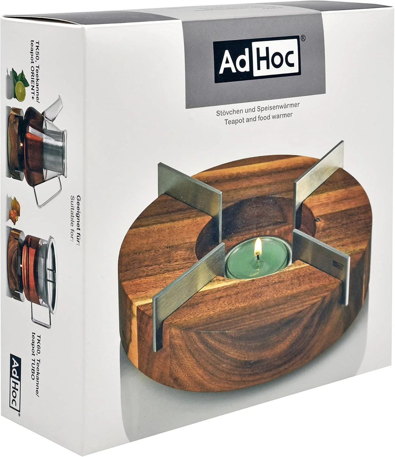 قوری و گرم نگهدارنده غذا AdHoc مدل Tuto - غذای خود را گرم و خوشمزه نگه دارید قهوه ای INADHOC-TK51 قوری و گرم نگهدارنده غذا AdHoc مدل Tuto - غذای خود را گرم و خوشمزه نگه دارید قهوه ای INADHOC-TK51