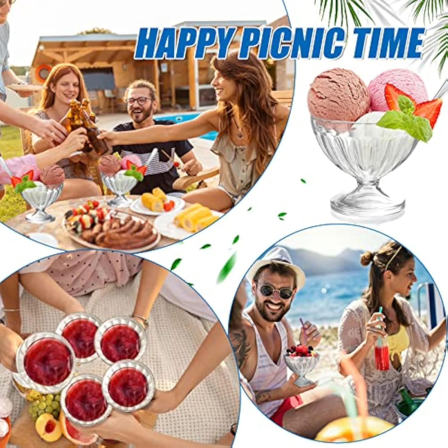 12 عدد کاسه بستنی آکریلیک، فنجان دسر پلاستیکی شفاف، فنجان پیش غذای پارفه، کاسه بستنی پایه دار برای دسر، بستنی، سالاد، چاشنی، ترایفل، پودینگ، موس، 8 اونس 12 عدد کاسه بستنی آکریلیک، فنجان دسر پلاستیکی شفاف، فنجان پیش غذای پارفه، کاسه بستنی پایه دار برای دسر، بستنی، سالاد، چاشنی، ترایفل، پودینگ، موس، 8 اونس