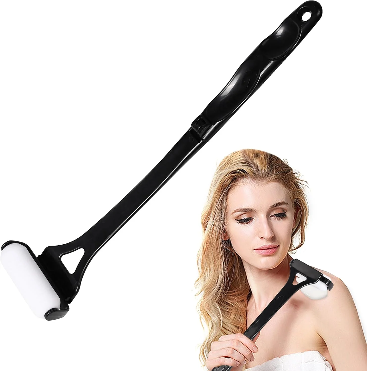 لوسیون مالشی پشت پاموی 46.5 سانتی‌متری، لوسیون مالشی پشت با دسته تاشو بلند، لوسیون مالشی بدن